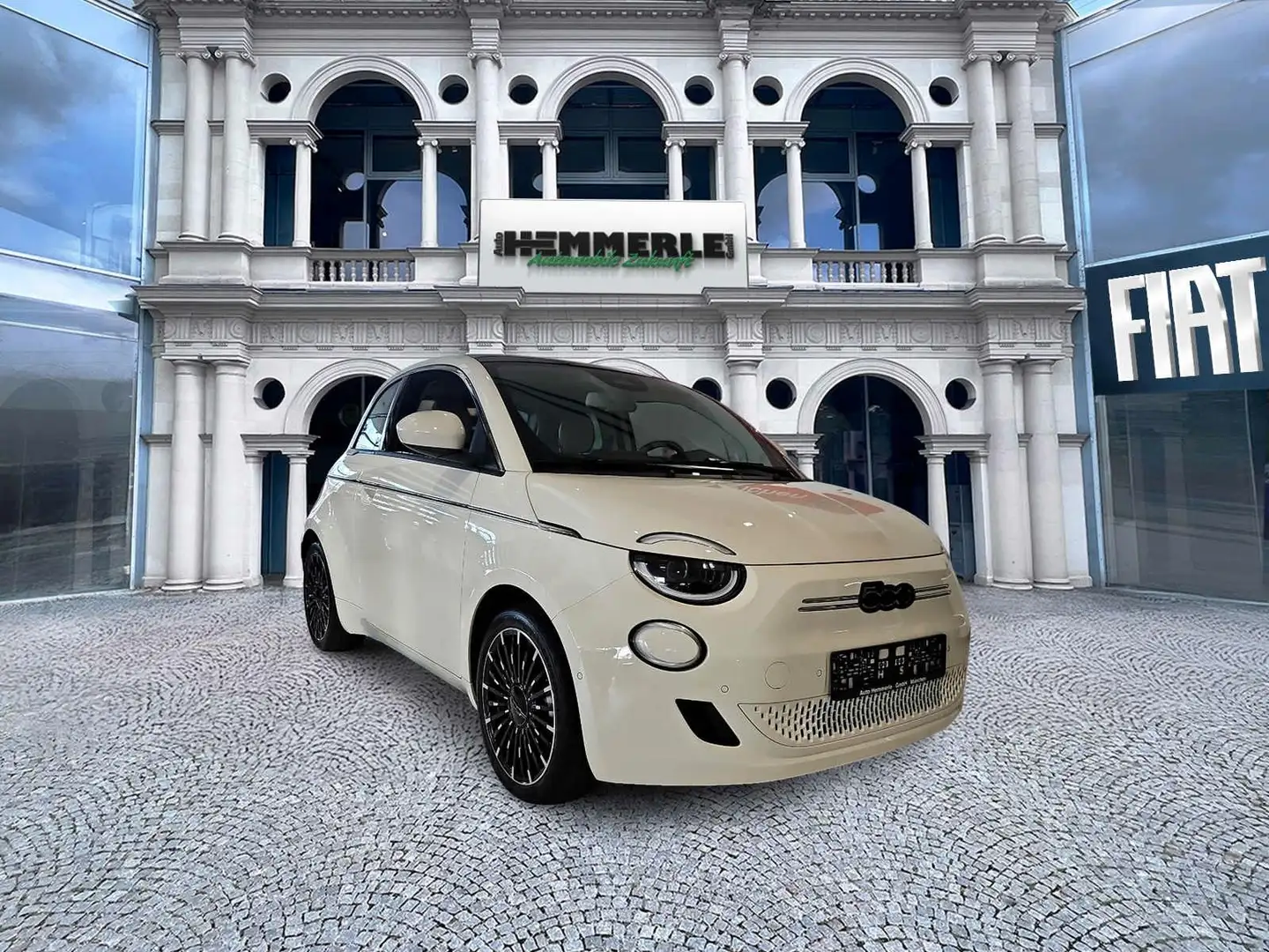 Fiat 500e 500 e La Prima by Bocelli *JBL*Panorama* Weiß - 2