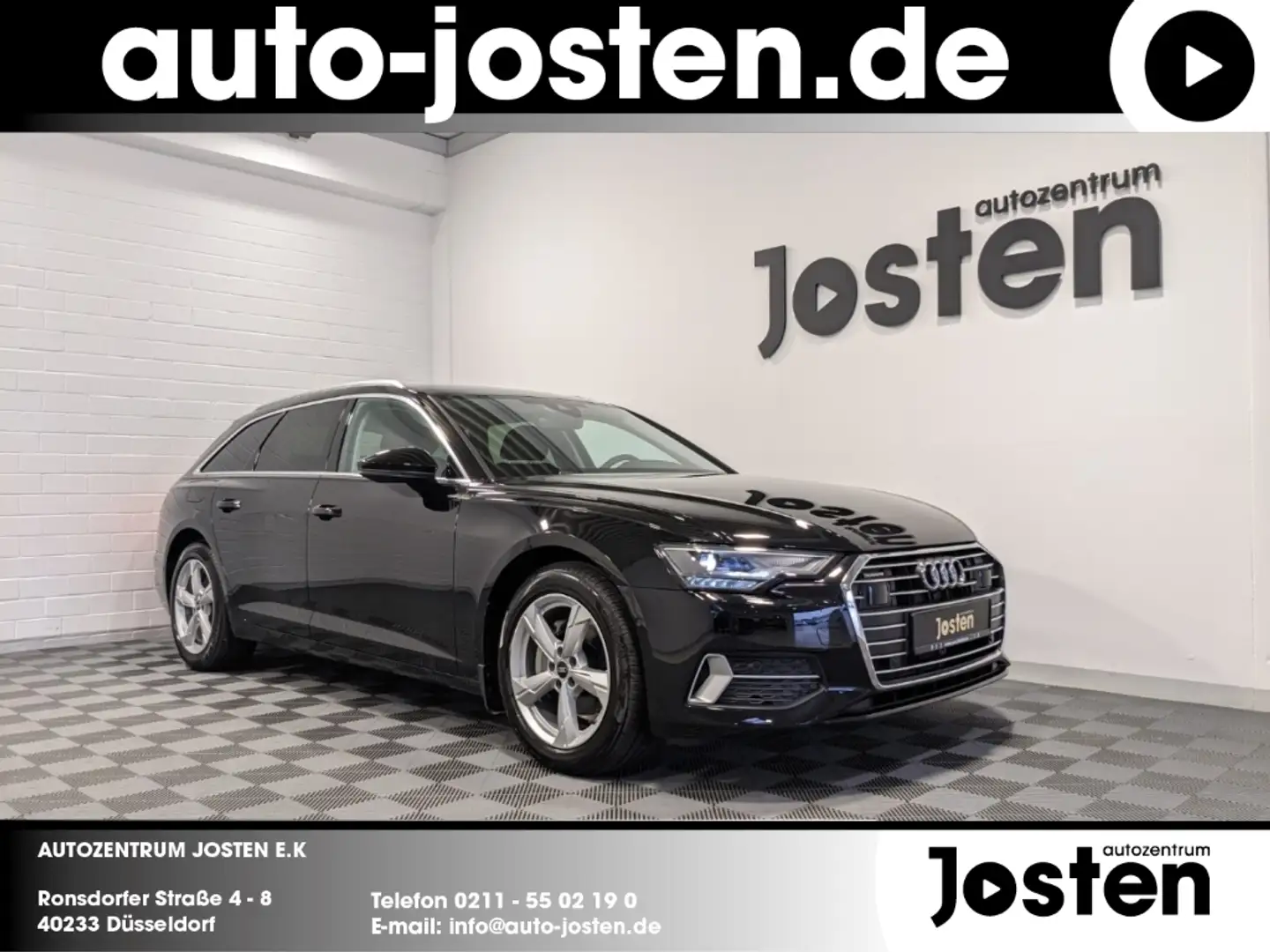 Audi A6 40TDI quattro sport StandHZG AHK NAVI Virtual Fekete - 2