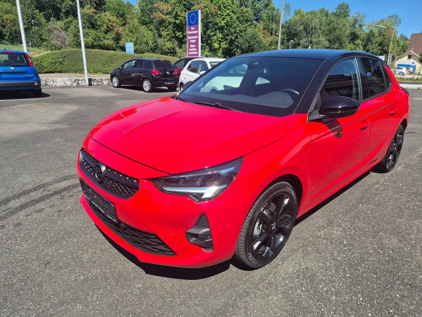 Opel Corsa 1.2 Turbo 40 Jahre *LED/Klimaauto/SHZ/LHZ/Kamera* Rot - 1