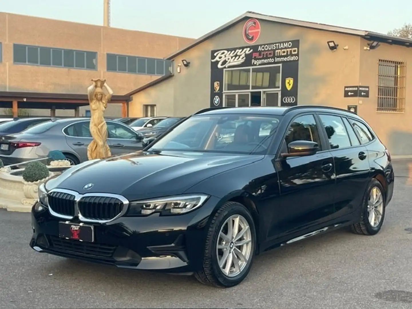 BMW 318 318d 48V Touring Sport Nero - 1
