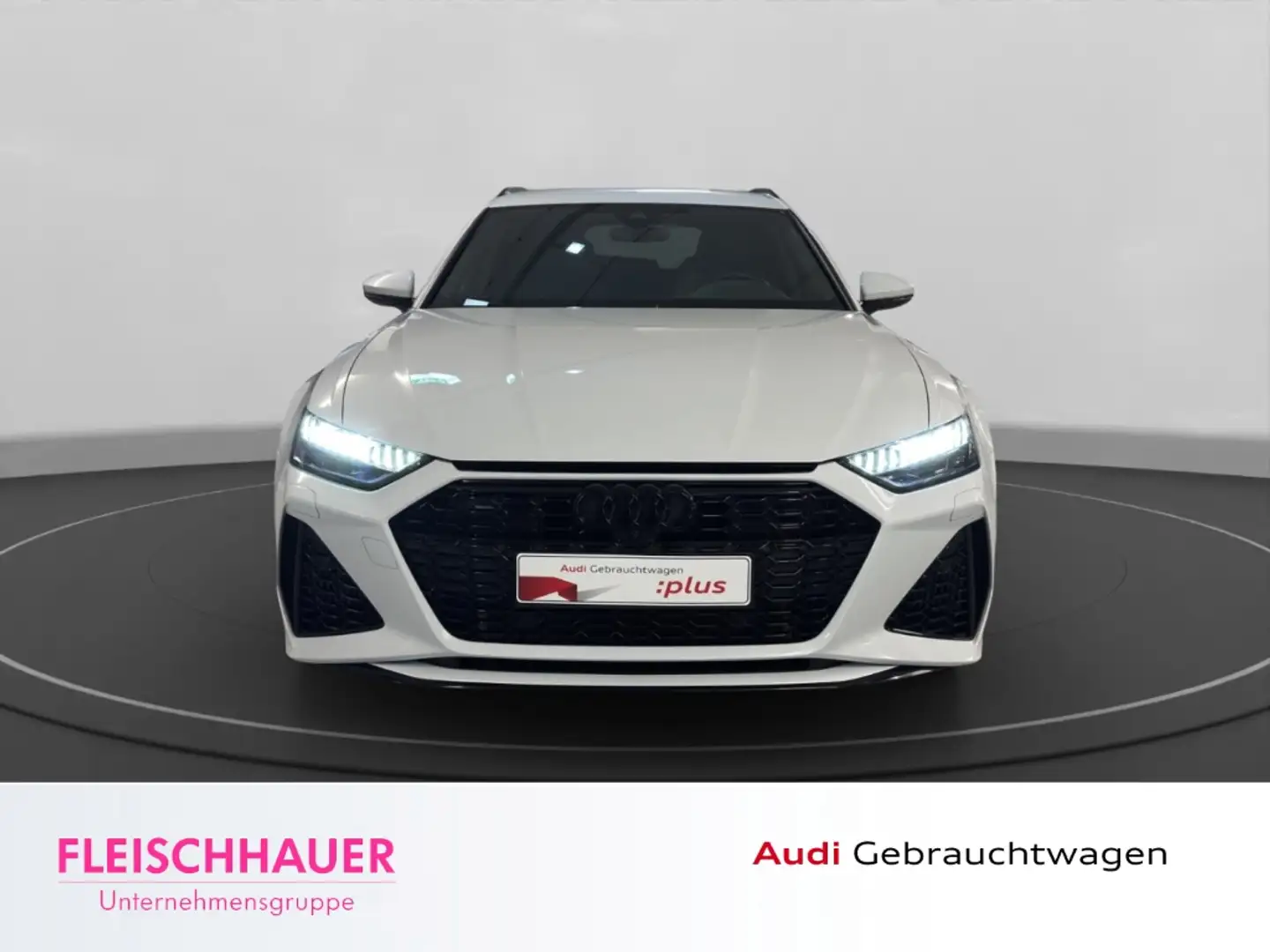 Audi RS6 Avant 4.0 TFSI qu. Laser+Keramik+305+22''+B&O+Dyna Weiß - 2