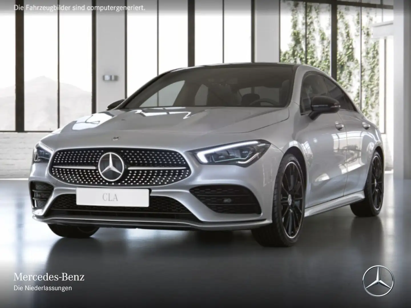 Mercedes-Benz CLA 250 e AMG+NIGHT+PANO+MULTIBEAM+KAMERA+19"+8G Silber - 2