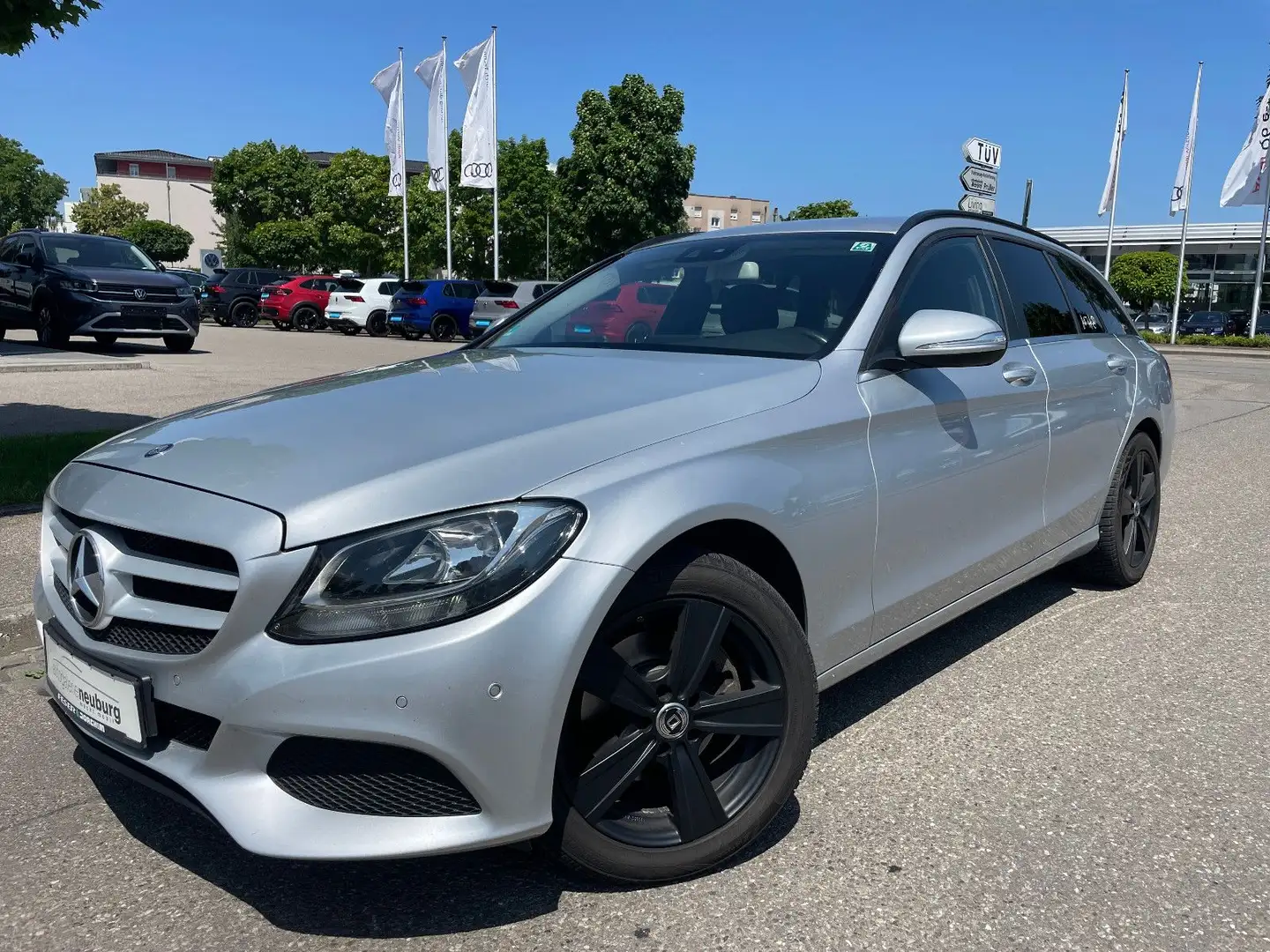 Mercedes-Benz C 220 C -KLASSE T-MODELL C 220 T BLUETEC / d Silber - 1