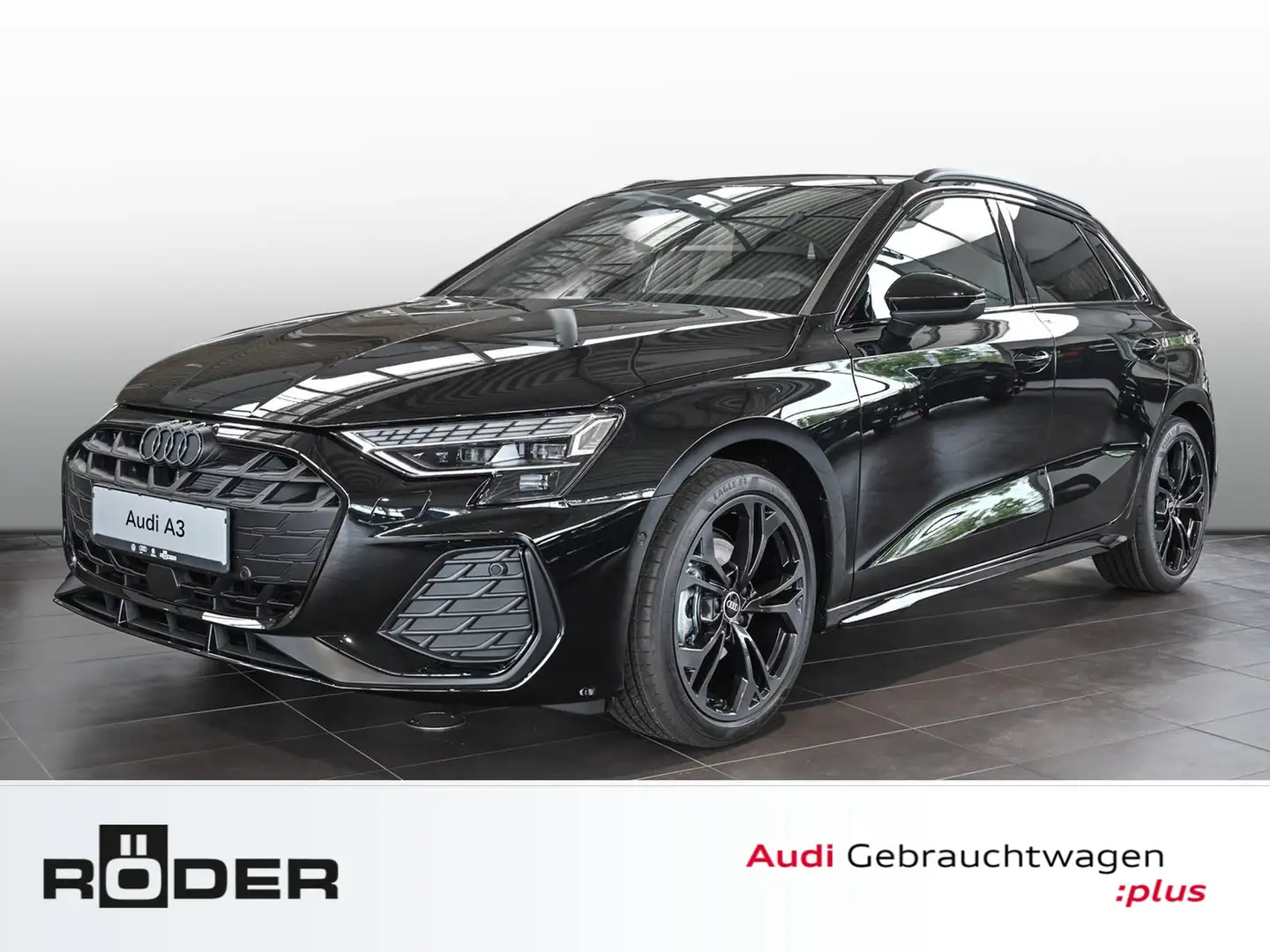 Audi A3 Sportback S line 35 TFSI S tronic Schwarz - 1