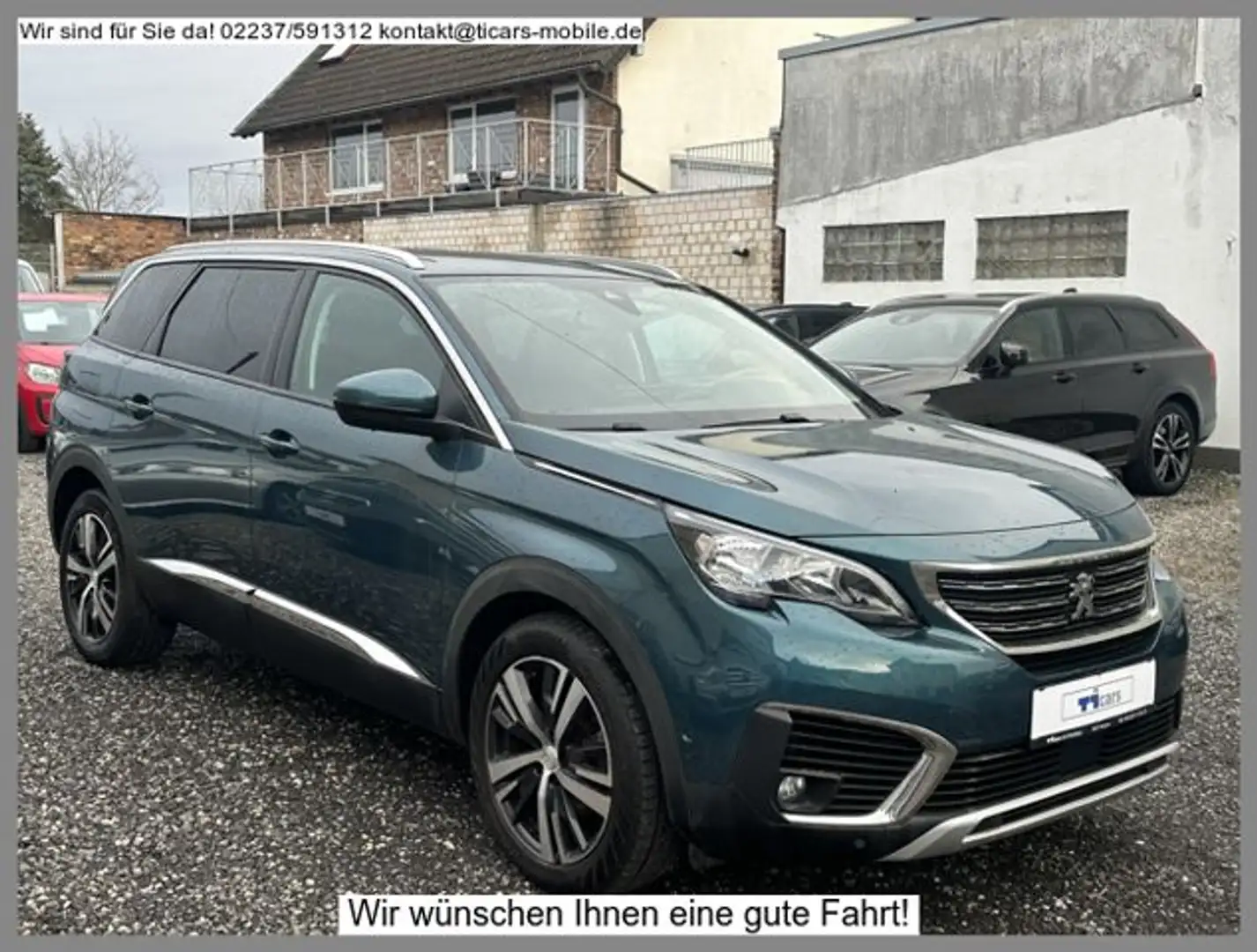 Peugeot 5008 Allure *Navi,PDC,Kamera,Klimaaut* Grün - 2