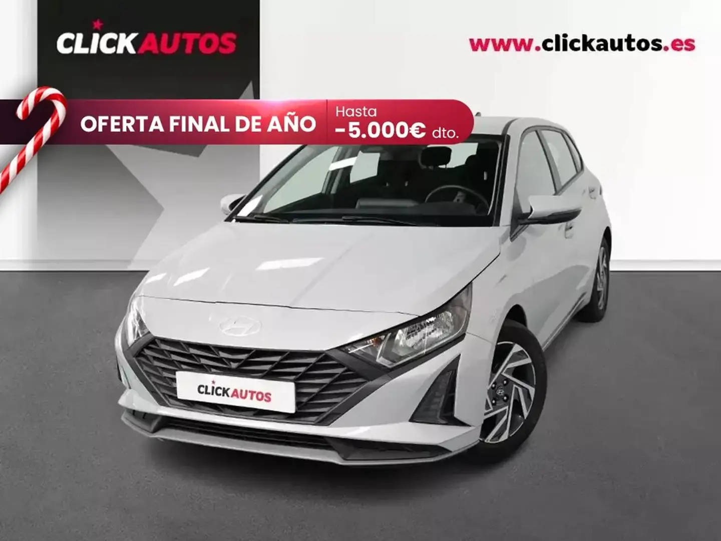 Hyundai i20 1.2 MPI 79CV Smart Gris - 1