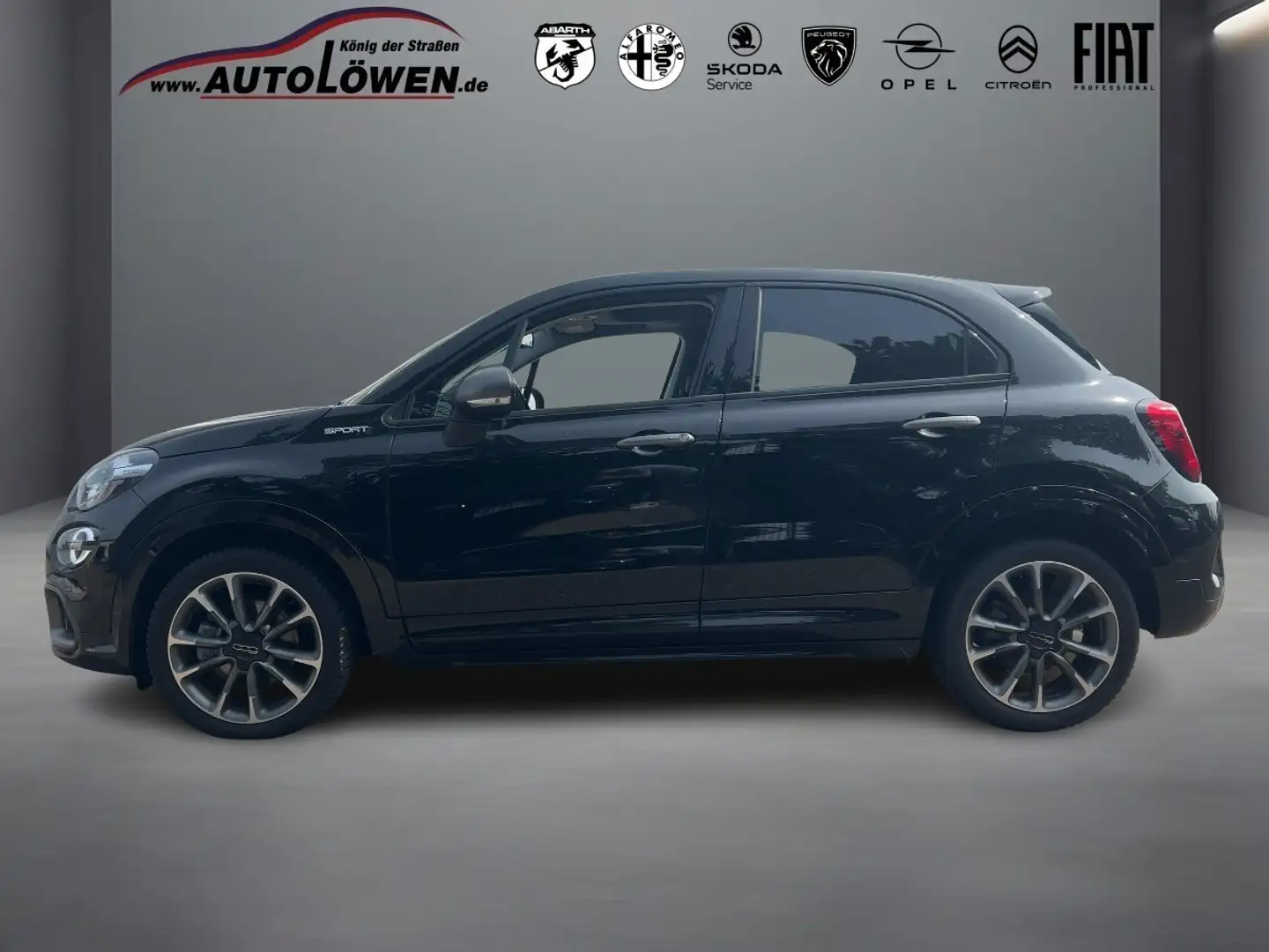 Fiat 500X 1.5 GSE Mild-Hybrid Dolcevita Sport  Faltschiebeda Schwarz - 2