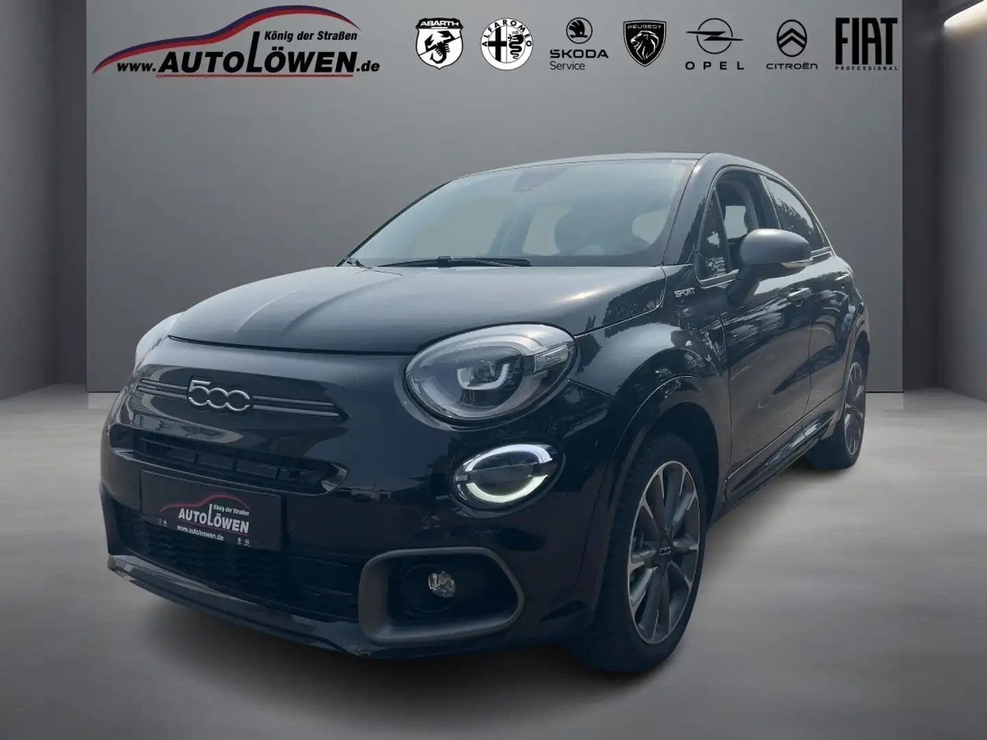 Fiat 500X 1.5 GSE Mild-Hybrid Dolcevita Sport  Faltschiebeda Schwarz - 1