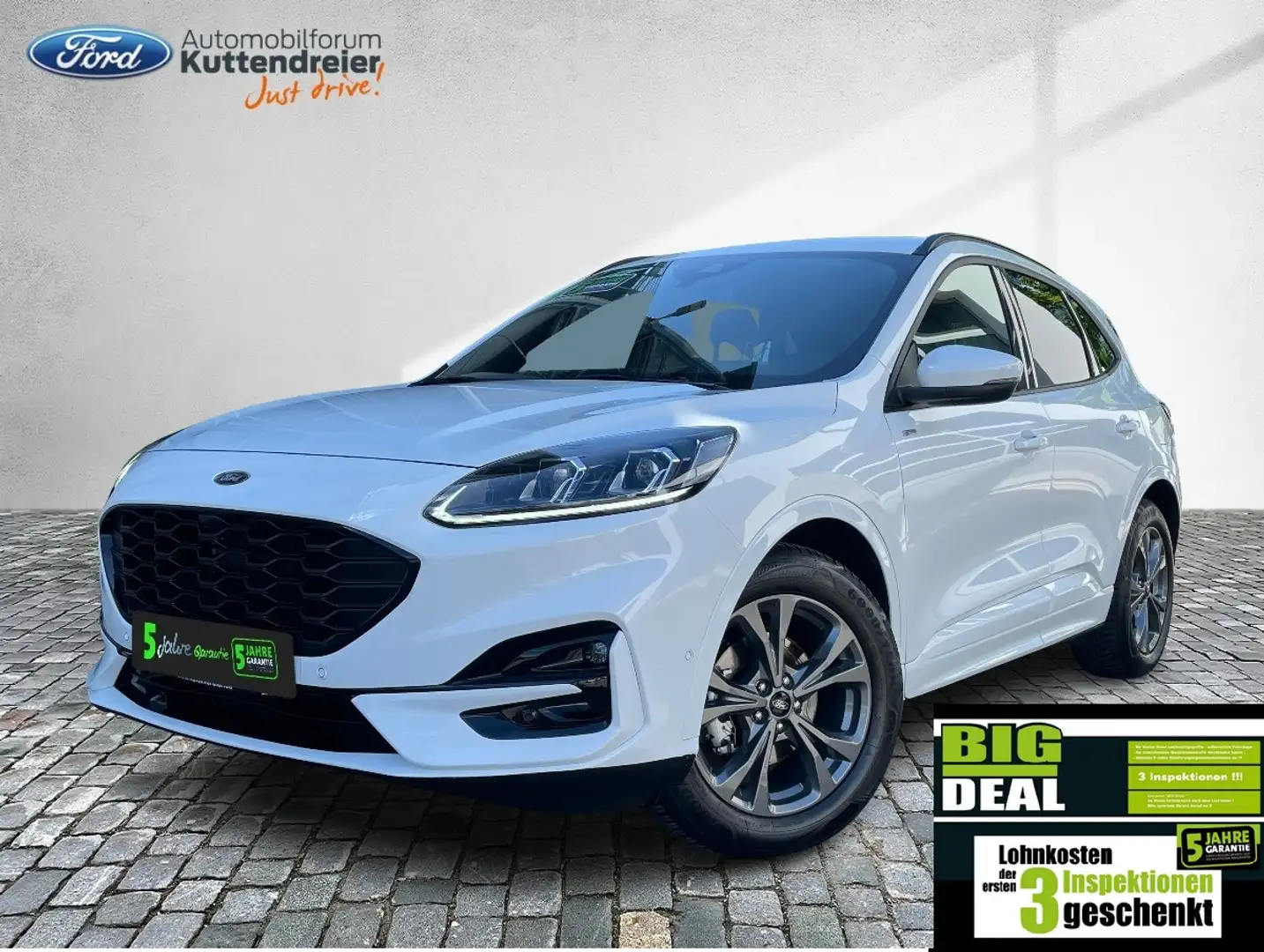 Ford Kuga FHEV Graphite Tech Edition Navi Kamera LED White - 1