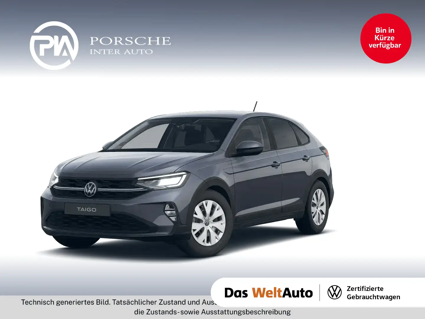 Volkswagen Taigo 4Me TSI Grau - 1