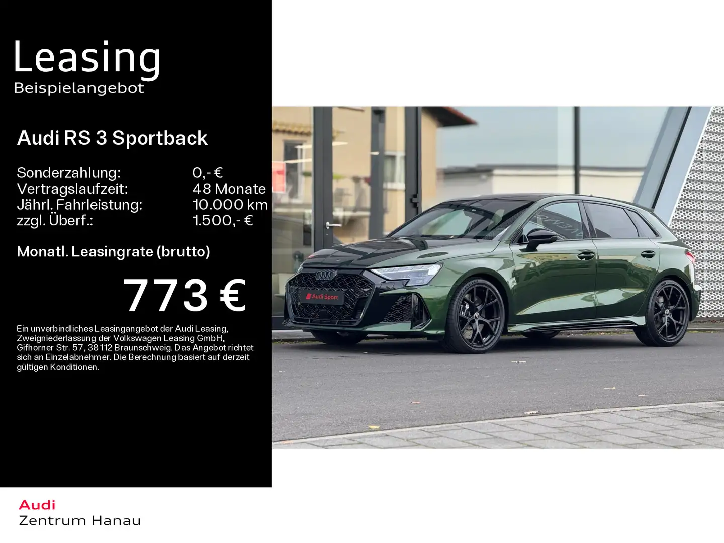 Audi RS3 MATRIX*NAVI*SCHALEN*PANO*280KMH*A Verde - 1