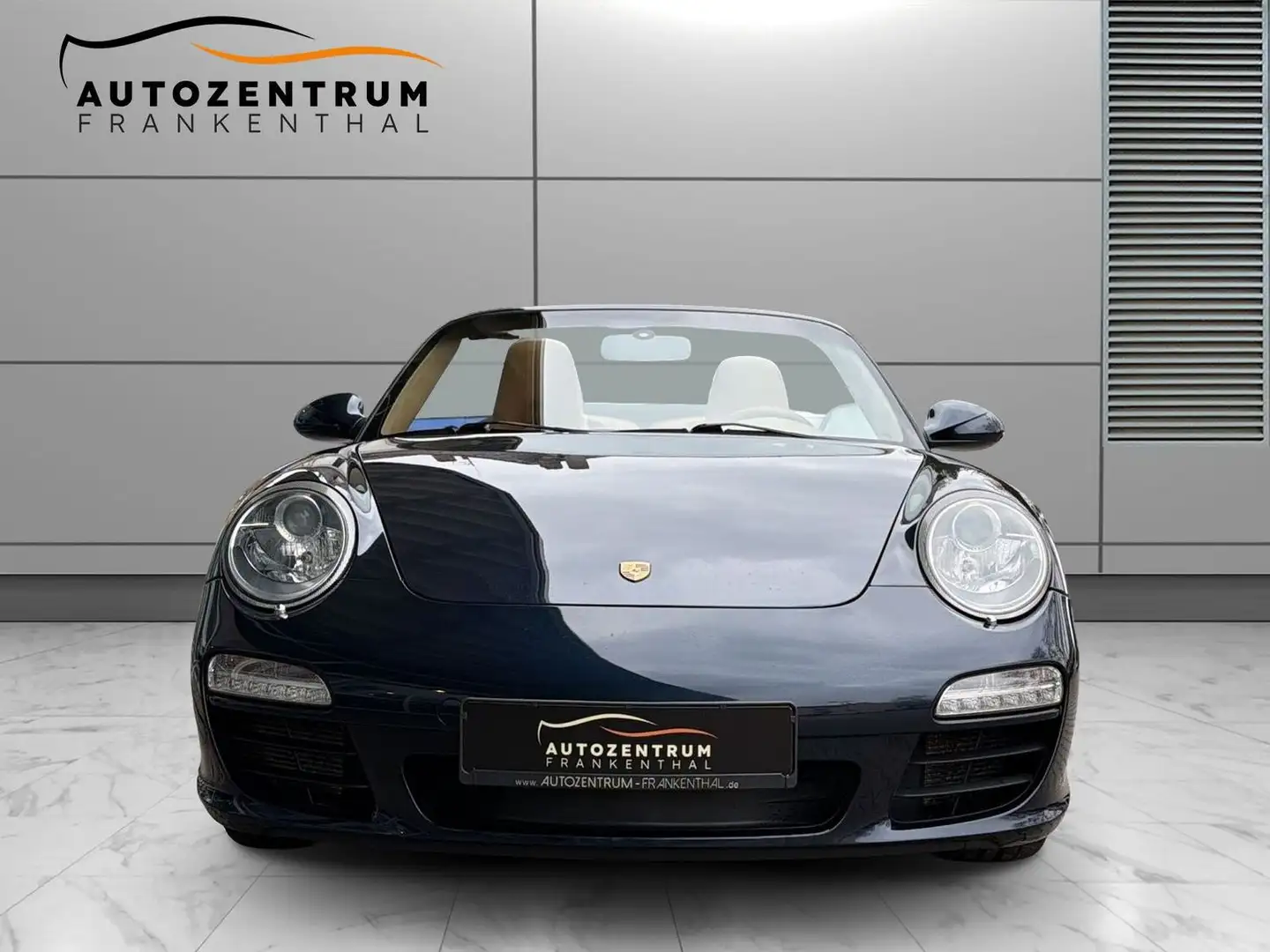 Porsche 997 .2 Carrera Cabrio Schalter 1. Hd. Blau - 2