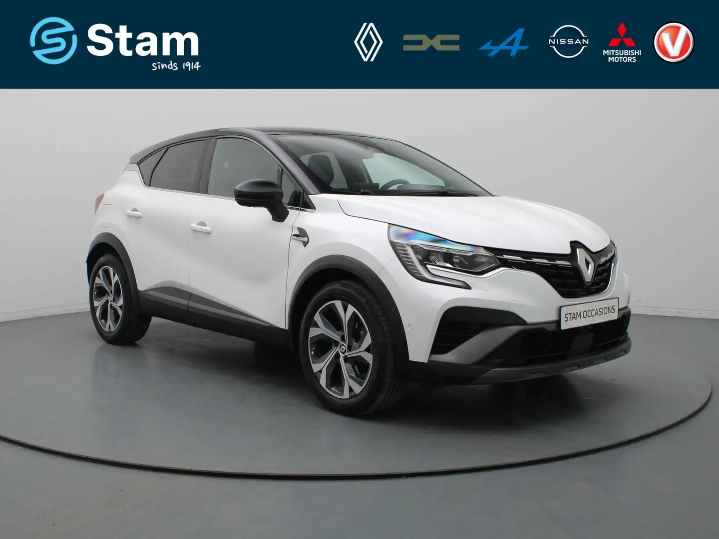 Renault Captur 160pk mild hybrid iconic Automaat 360° Camera | Ad Wit - 1
