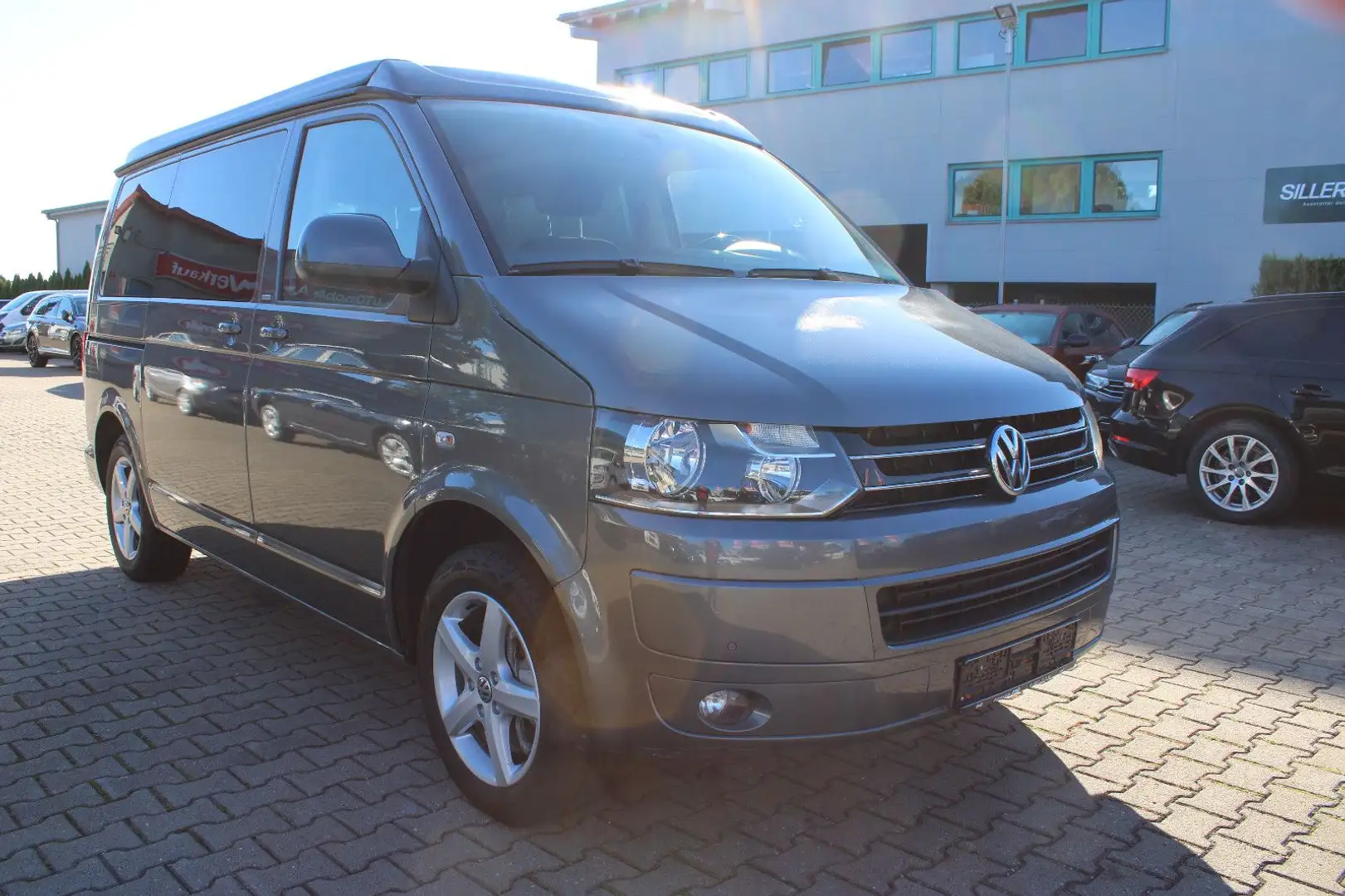 Volkswagen T5 Multivan 2.0TDI PDC,Standheizung,Aufstelldach Grau - 2