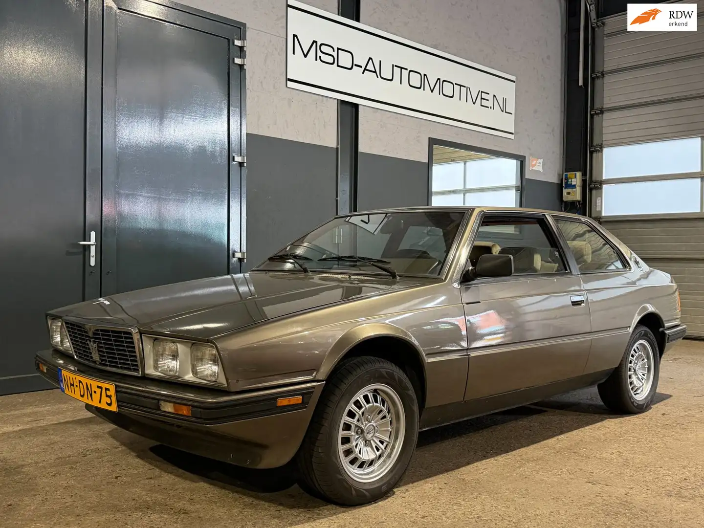 Maserati Biturbo 2.5|10 Jaar in Bezit | Wegenbelasting vrij !! Grijs - 1