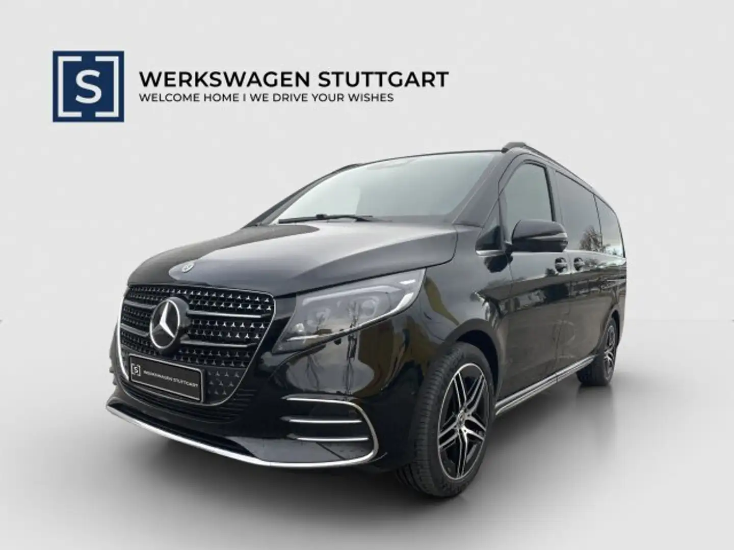 Mercedes-Benz V 300 V 300 d 4MATIC AVG lang AMG-Line, 7-Sitzer, AHK Schwarz - 2