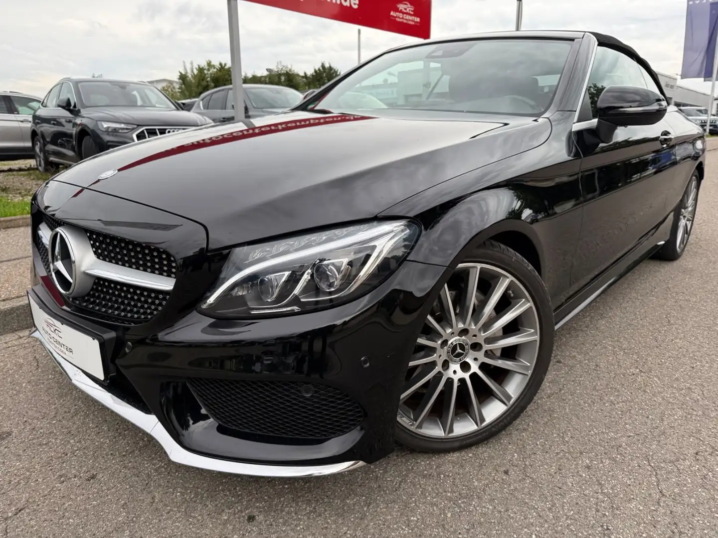 Mercedes-Benz C 220 Cabrio AMG Line*LED*Burmester*COMAND Schwarz - 1