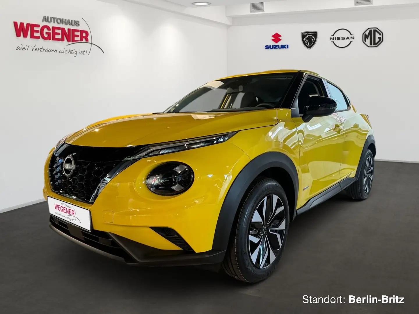 Nissan Juke JUKE 1.6 HYBRID 143PS 4AMT  ACENTA 8"-Farbdispla Geel - 1