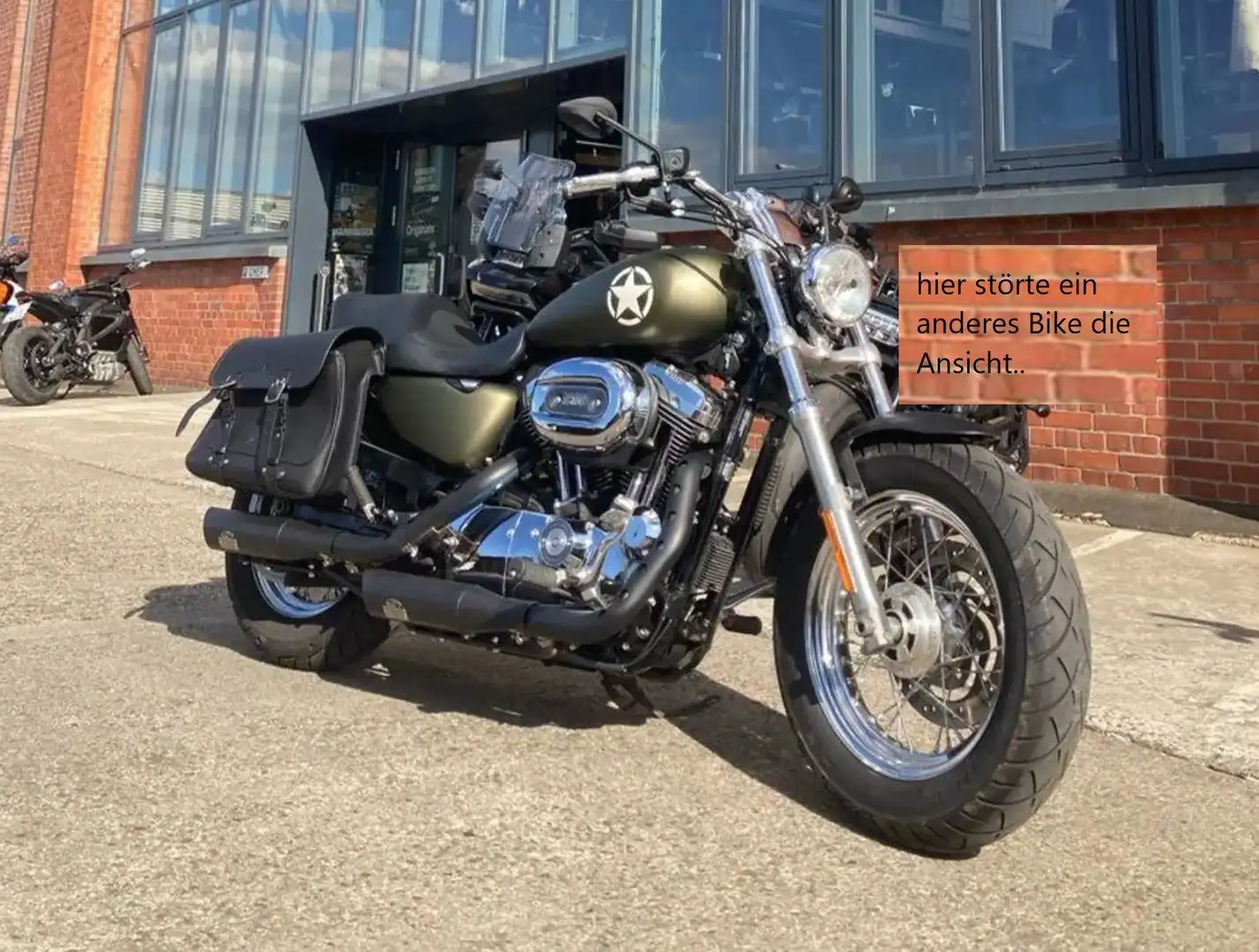 Harley-Davidson 1200 Custom XL 1200c Noir - 1