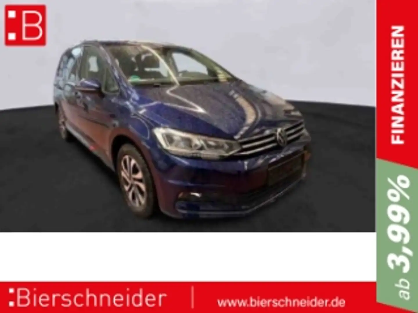 Volkswagen Touran 1.5 TSI Active LED ACC NAVI SHZ PARKP Blau - 1