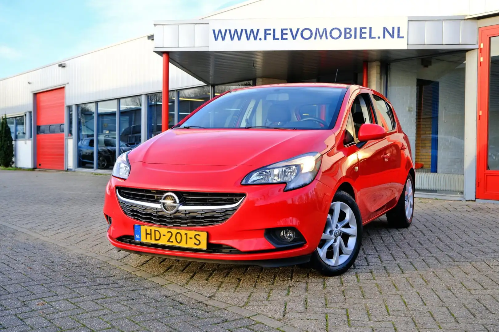 Opel Corsa 1.4 Edition 5-drs Aut. Airco|LMV|Cruise Rood - 1