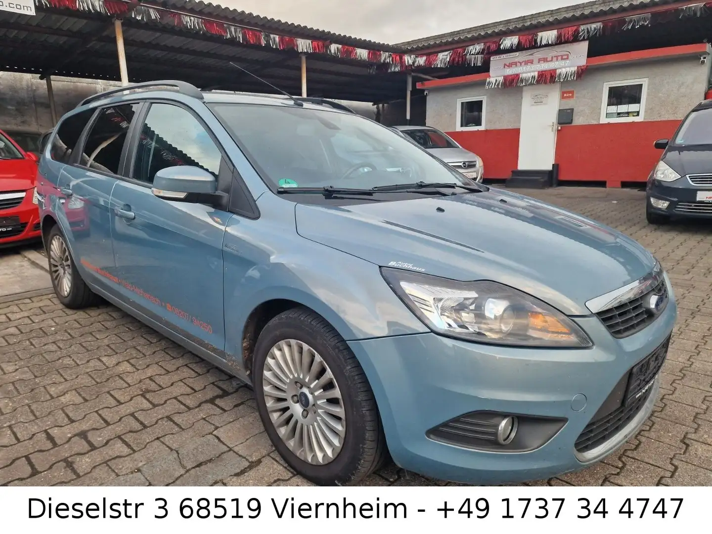 Ford Focus 1.6 TDCI Titanium|Navi|Leder|AHK|Sitzheiz| Grau - 2
