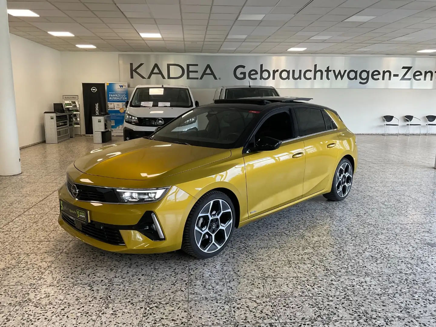 Opel Astra L 1.2 Turbo GS Line Panorama Dach, Navi Jaune - 2