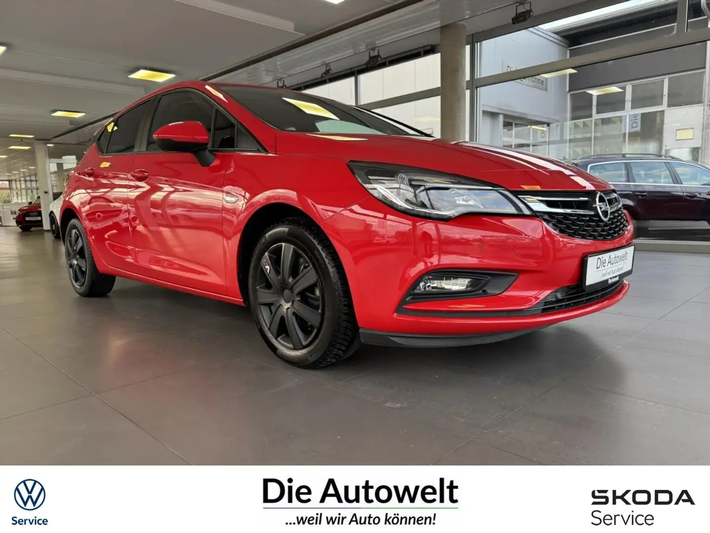 Opel Astra K Lim Edition 1.0 GRA KLIMA PDC TOUCH SHZG Klima Rood - 1