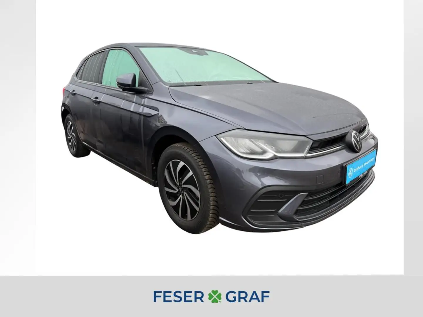 Volkswagen Polo Life 1,0 TSI DSG ACC/NAVI/LED/SHZ/IQ.DRIVE Grau - 1