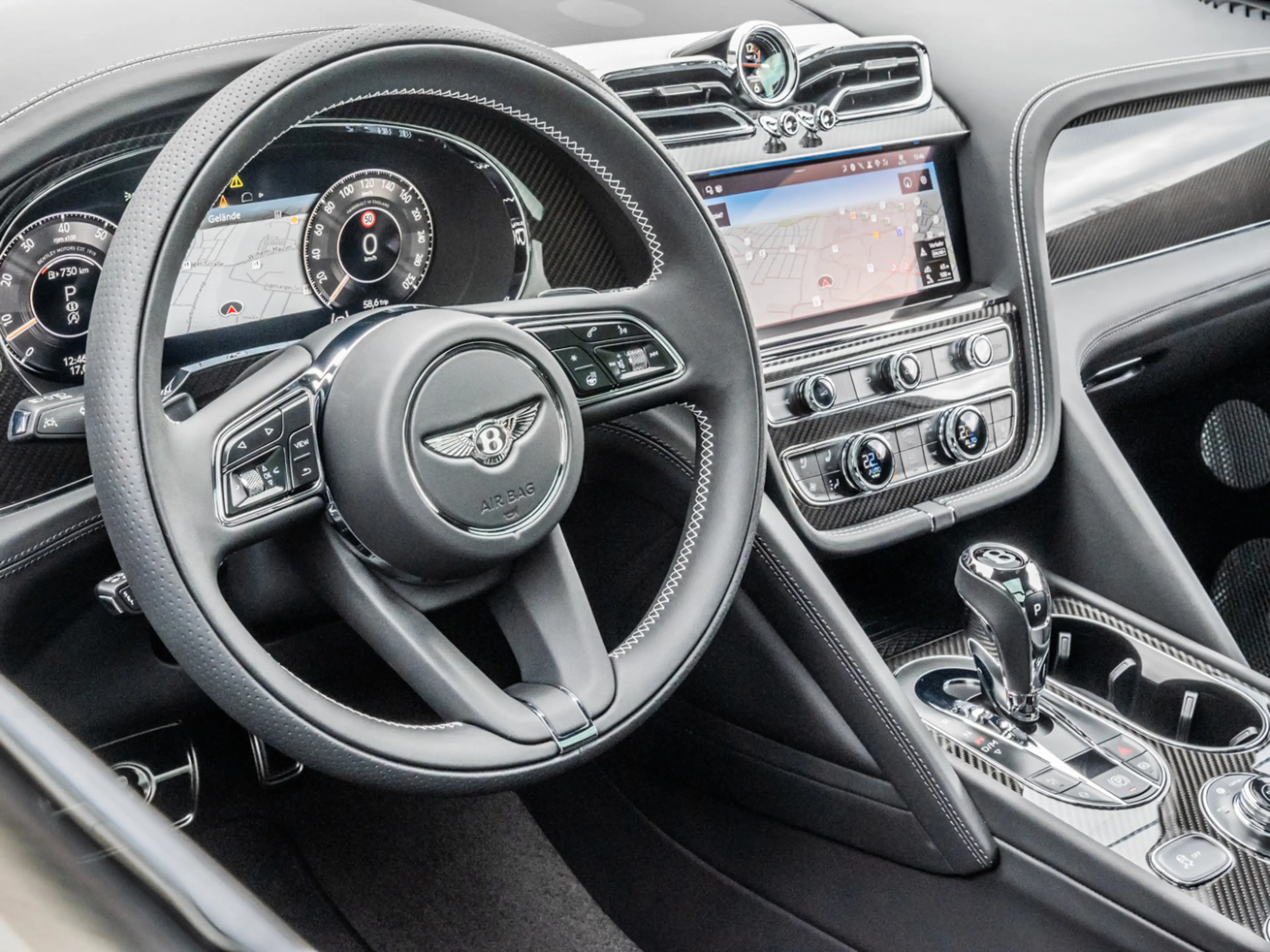 Bentley Bentayga S V8 Anthracite Satin, 4 + 1 Seat Confi — photo 10