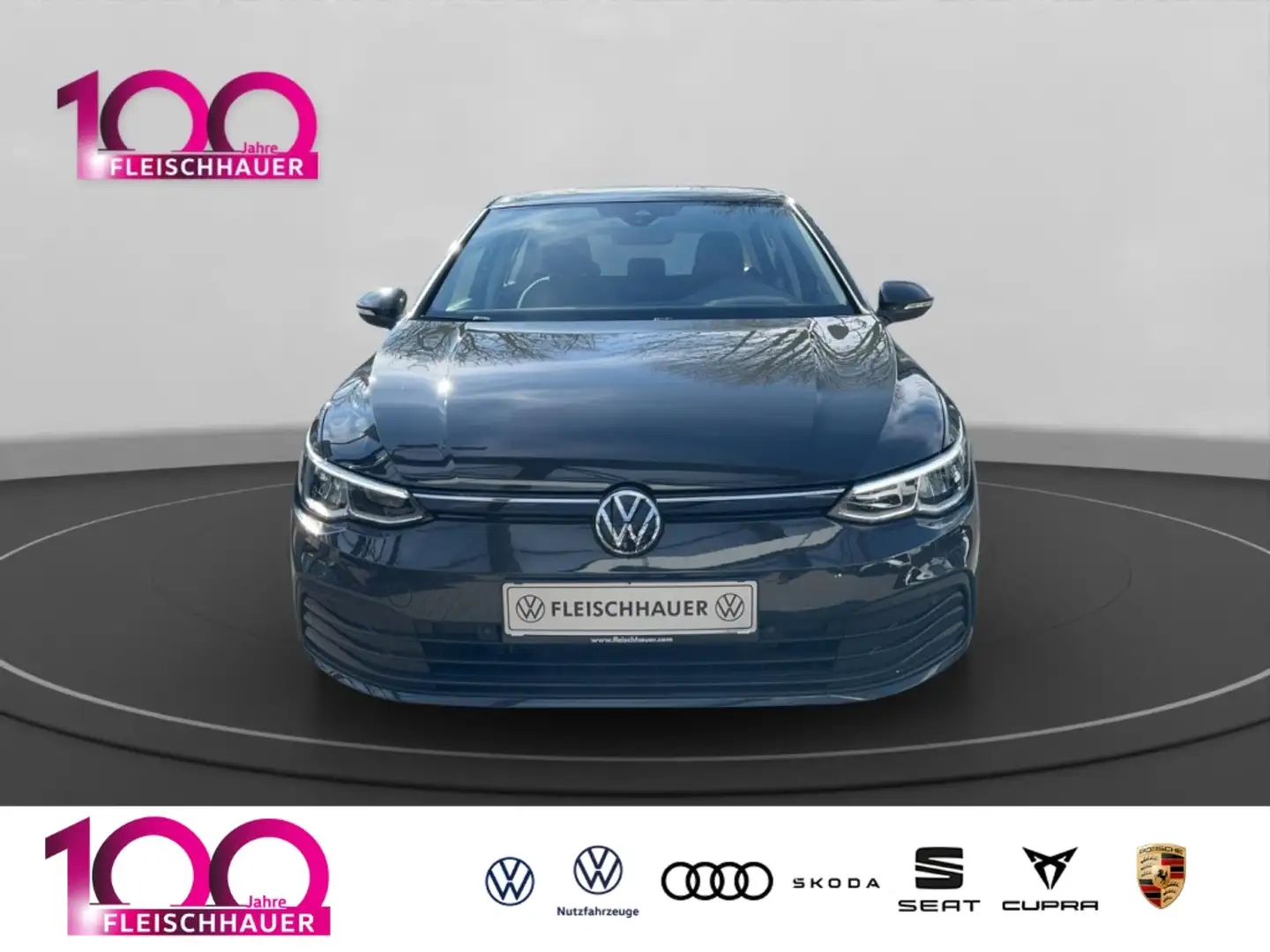 Volkswagen Golf VIII 2.0 TDI Navi digitales Cockpit LED ACC Apple Grijs - 2