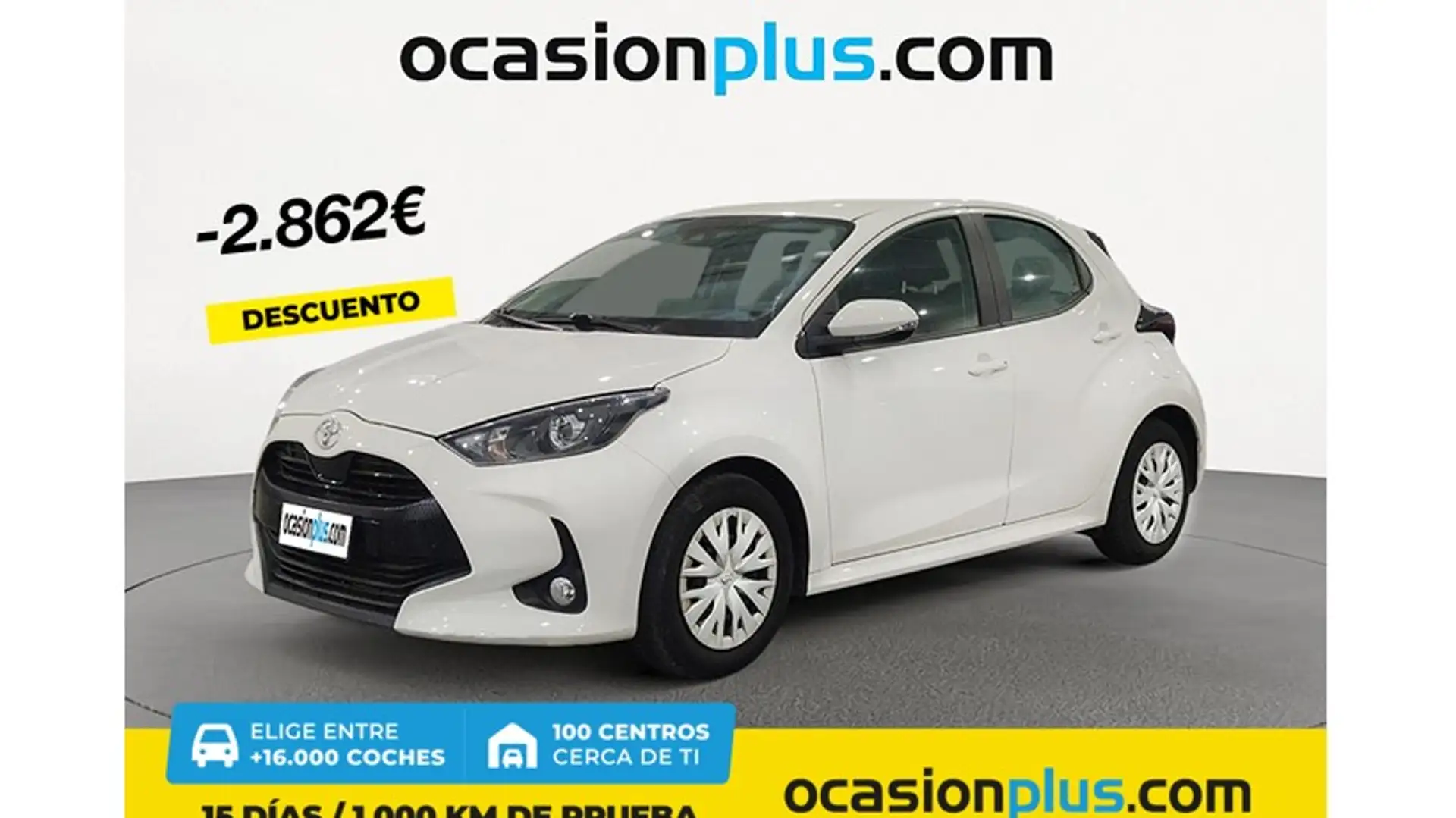 Toyota Yaris 1.0 Active Weiß - 1