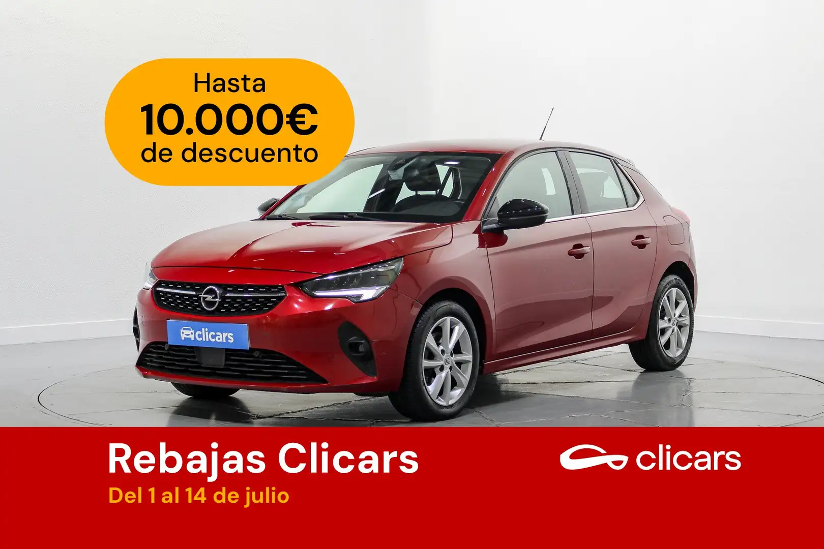 Opel Corsa 1.2T XHL S/S Elegance 100 Rouge - 1