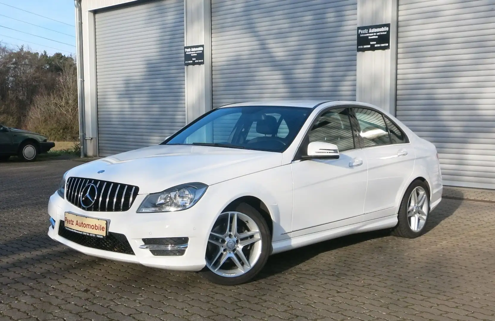 Mercedes-Benz C 220 CDI BlueEfficiency,Klima,Sitzh,AMG Styling Blanc - 1