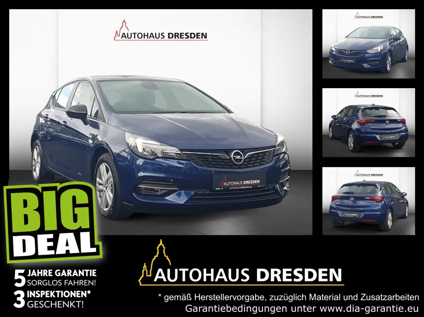 Opel Astra K 1.5 D Business *LED*DAB*NAVI*PDC*SHZ* Blau - 1