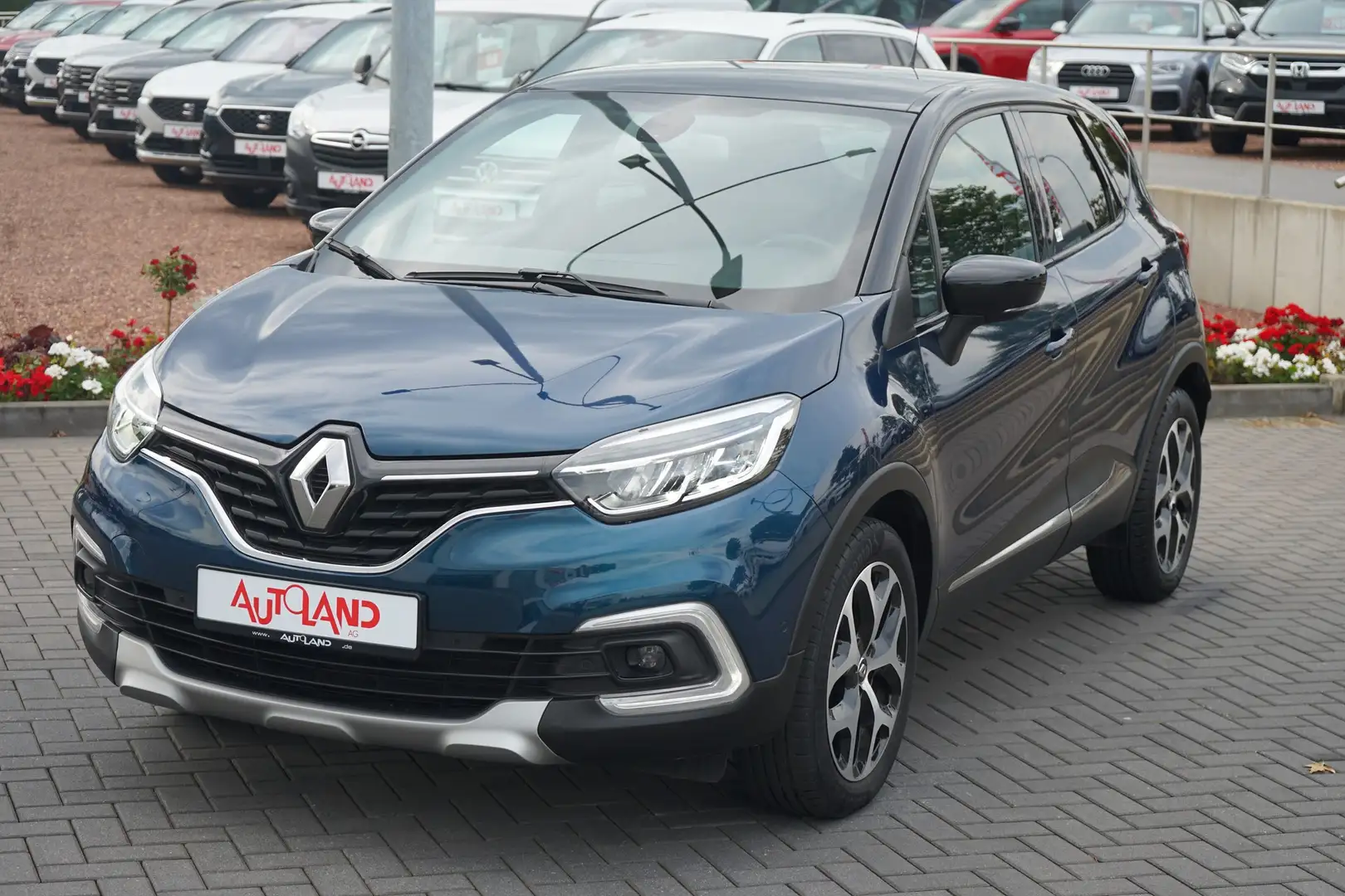 Renault Captur 1.2 TCe AT Intens T-Leder LED Navi Kamera Blau - 2
