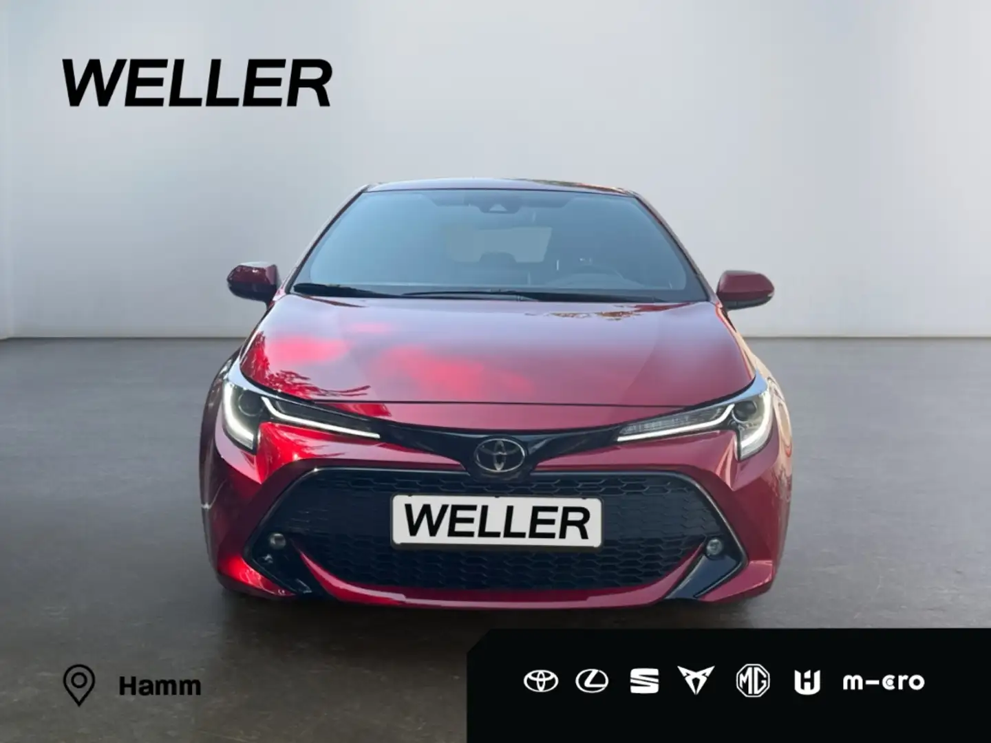 Toyota Corolla 1.2 Turbo Team D *Bi-LED*Navi*Kamera*SHZ* Rot - 2