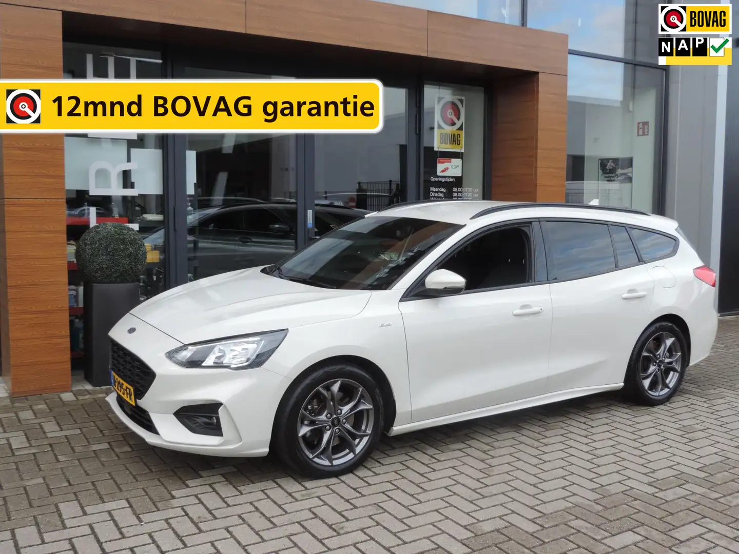 Ford Focus Wagon 1.0-T 125PK Hybrid ST Line Business | 1e Eig Bianco - 1