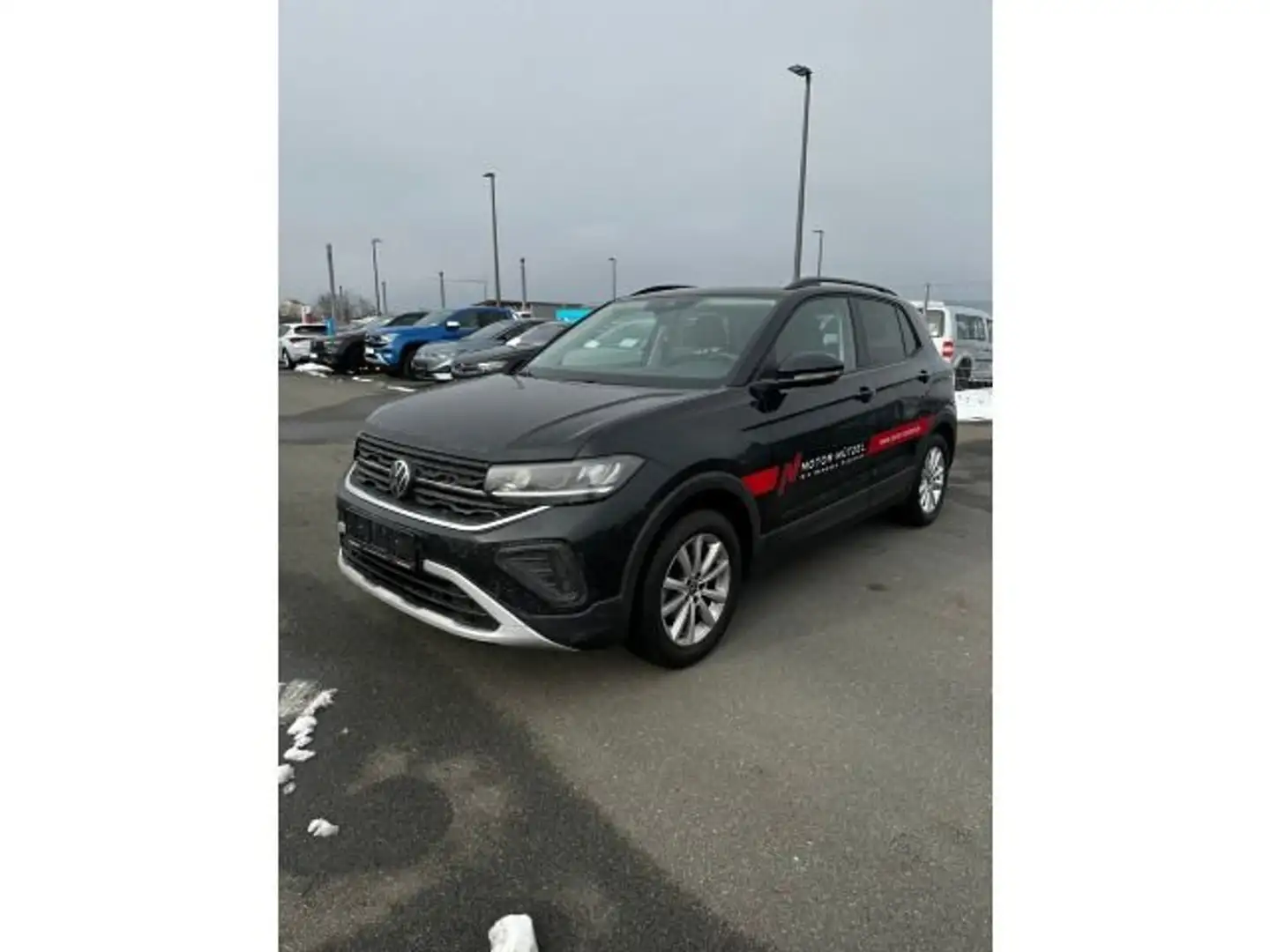Volkswagen T-Cross 1.0 TSI LIFE LED+NAVI+ACC+SHZ+PDC+RFK+VC Schwarz - 2