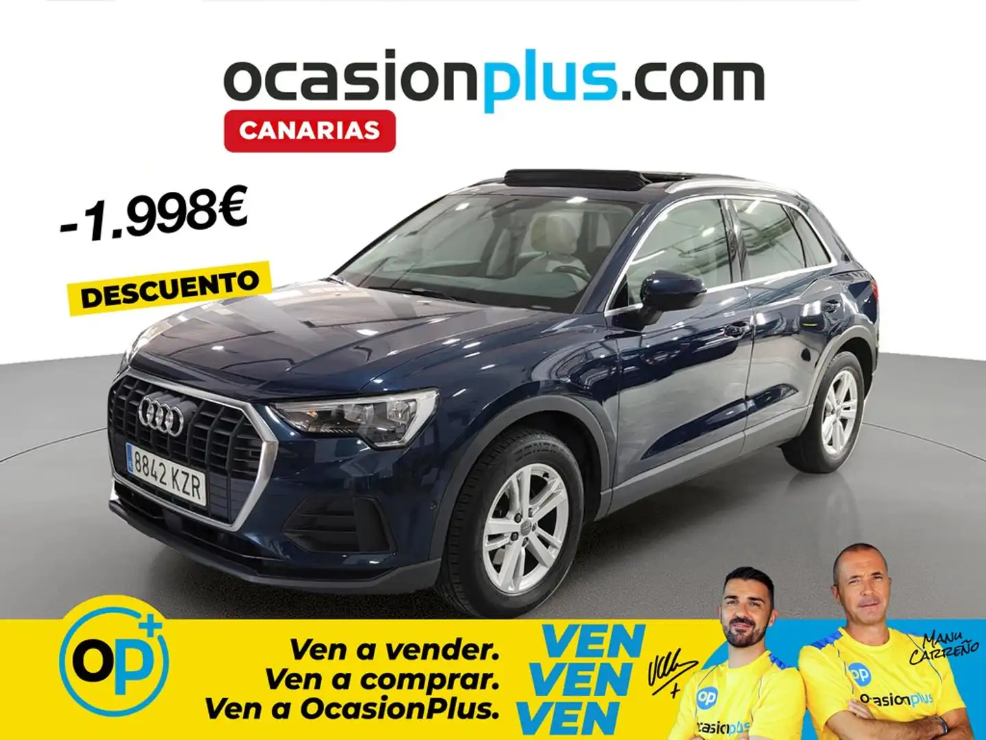 Audi Q3 35 TDI S tronic 110kW (4.75) Azul - 1