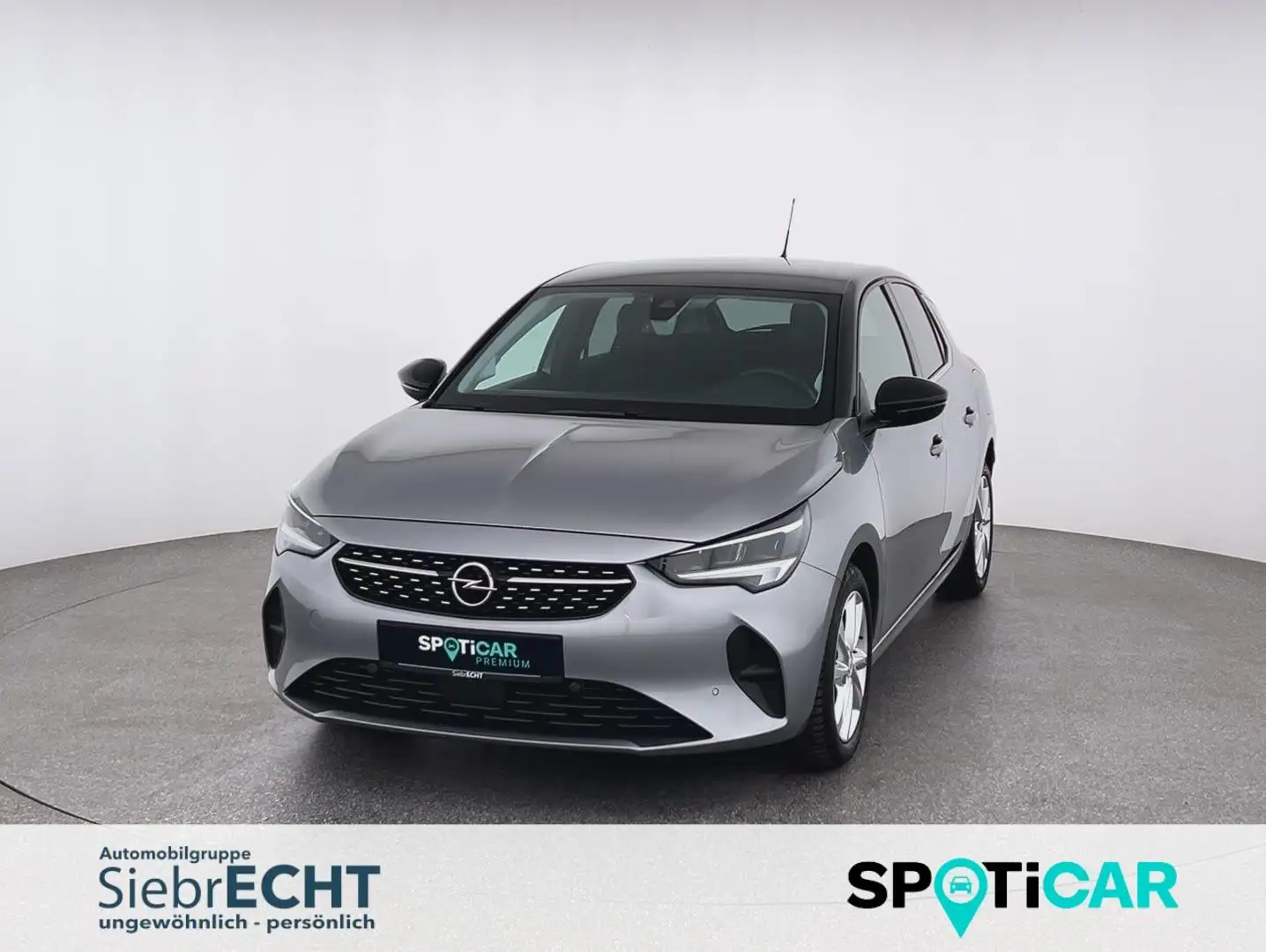 Opel Corsa F Elegance 1.2*NAVI*SHZ*RFK*uvm Silber - 1