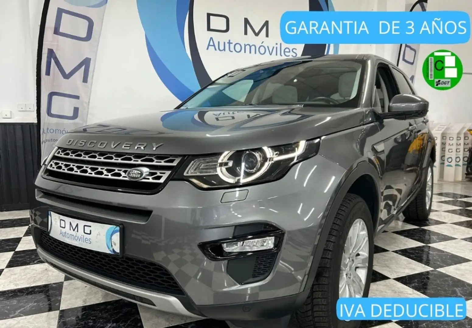 Land Rover Discovery Sport 2.0TD4 HSE 4x4 Aut. 180 Gris - 1