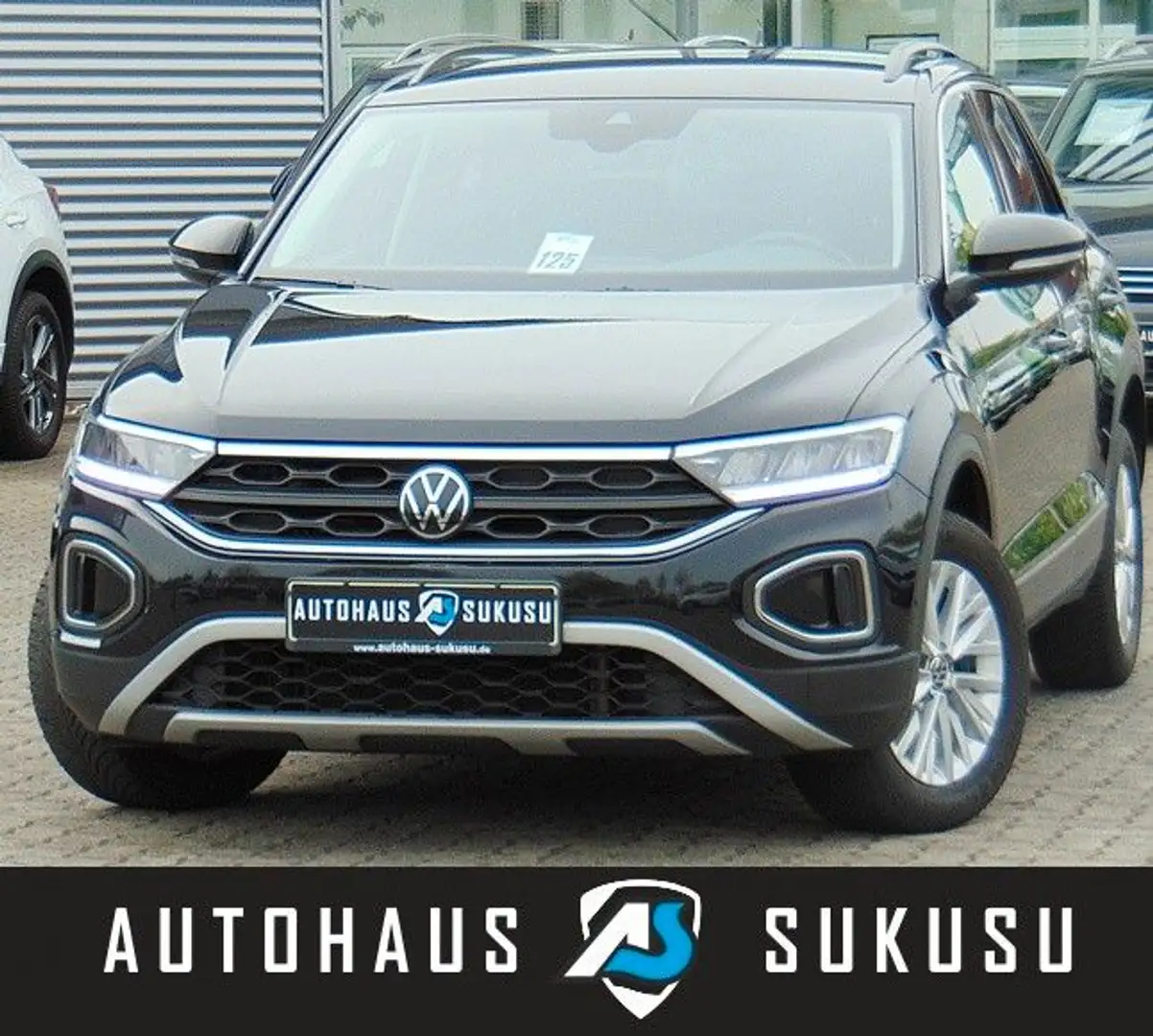 Volkswagen T-Roc 1.0 TSI Life - Virtual - Sitzhzg - LED - Schwarz - 1