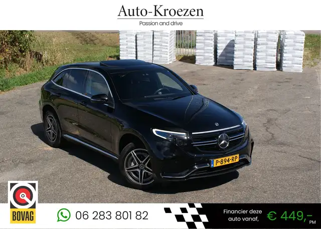 Mercedes-Benz EQC 400 4MATIC 80 kWh | Schuifdak | Burmester | SOH 96% |