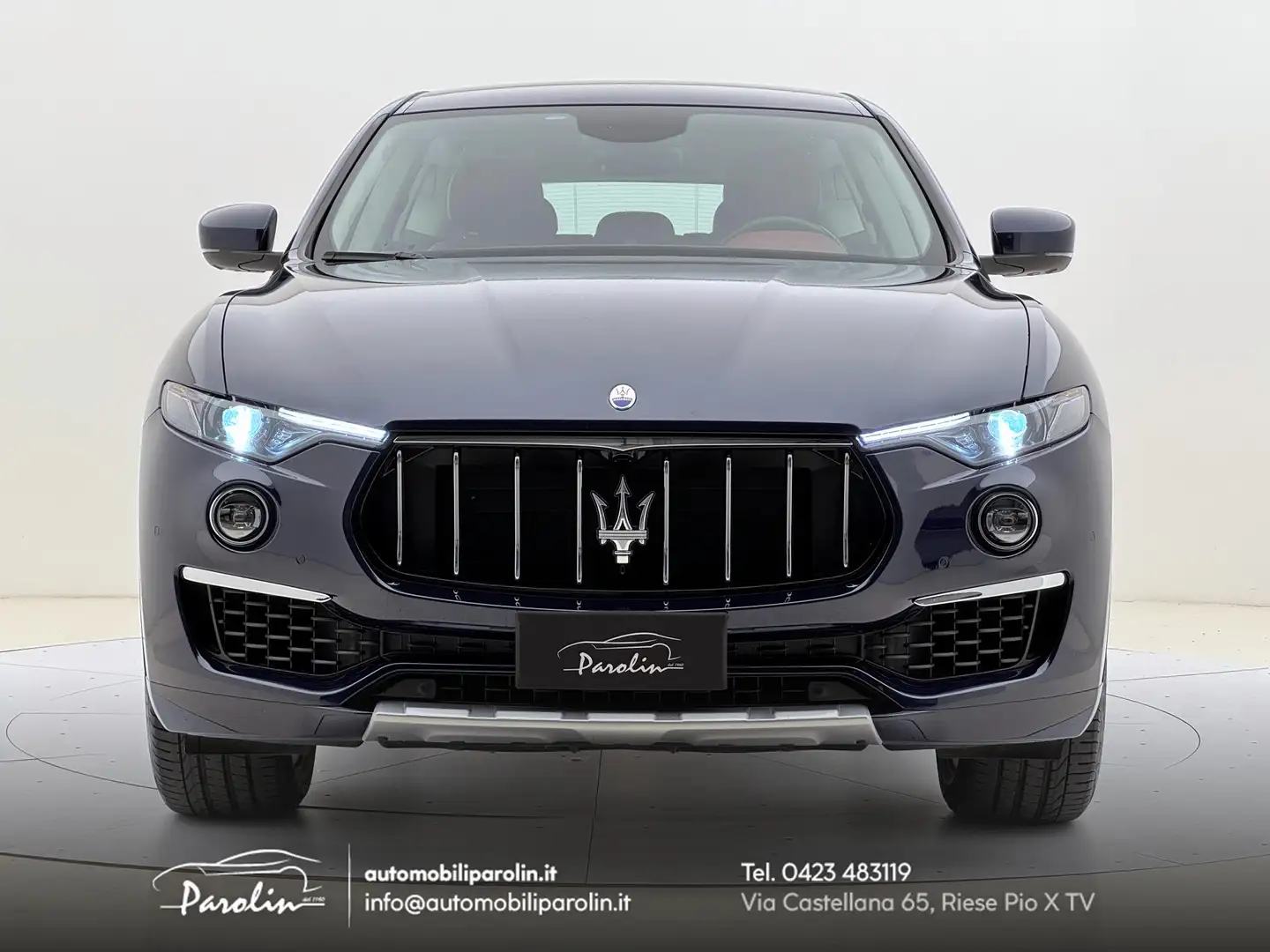 Maserati Levante 3.0 V6 Granlusso 1proprietario-tagliandi ufficiali Azul - 2