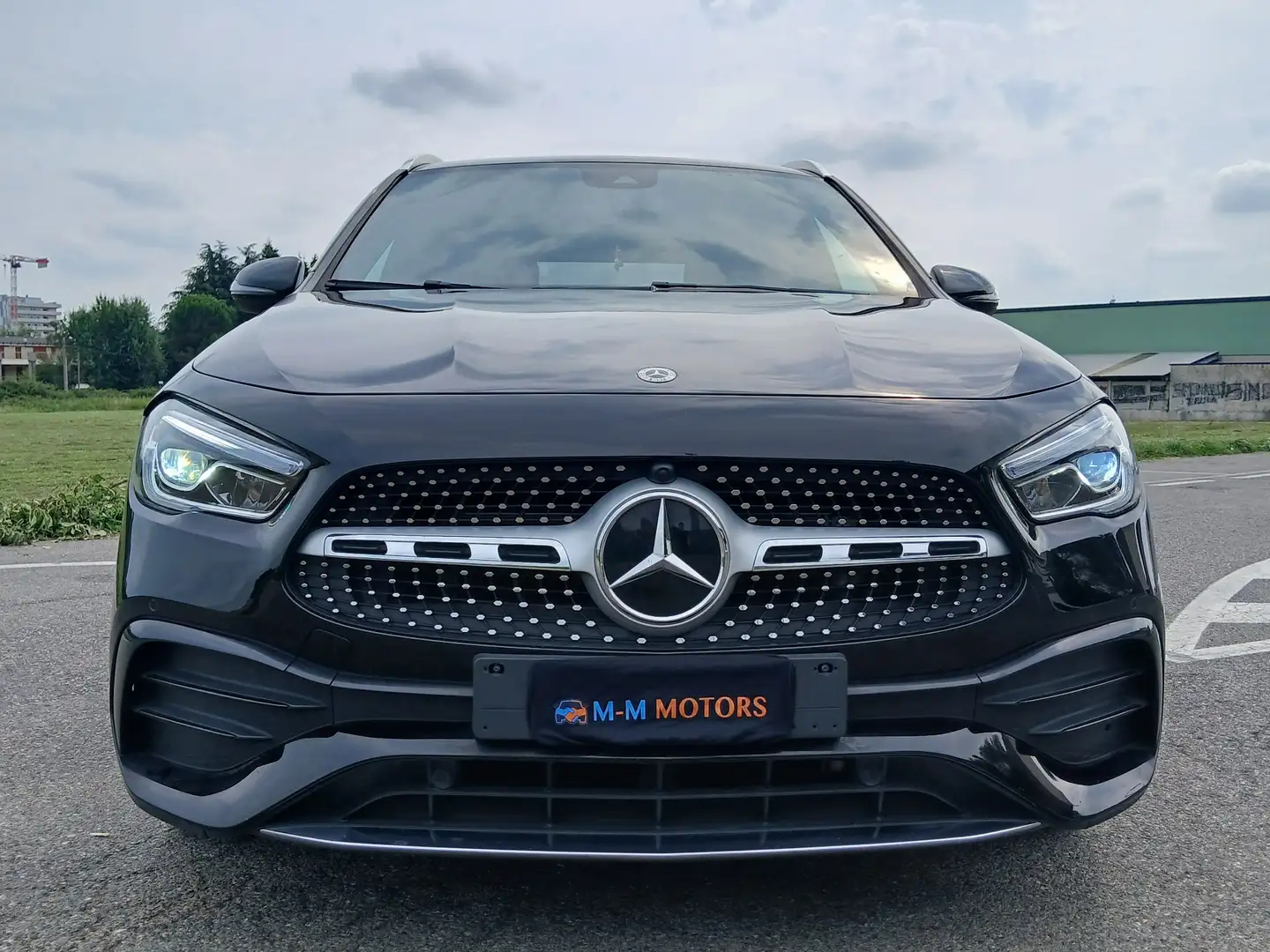 Mercedes-Benz GLA 180 GLA 180 d Premium AMG auto UNICO PROPRIETARIO! Nero - 2