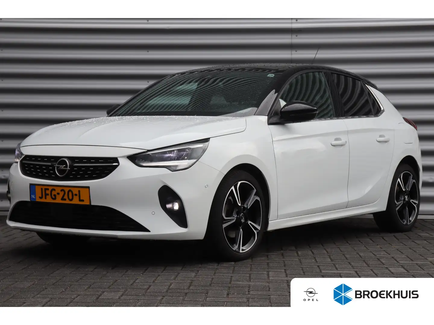 Opel Corsa 1.2 TURBO 100PK 5-DRS ELEGANCE GS-LINE / NAVI / LE Weiß - 1
