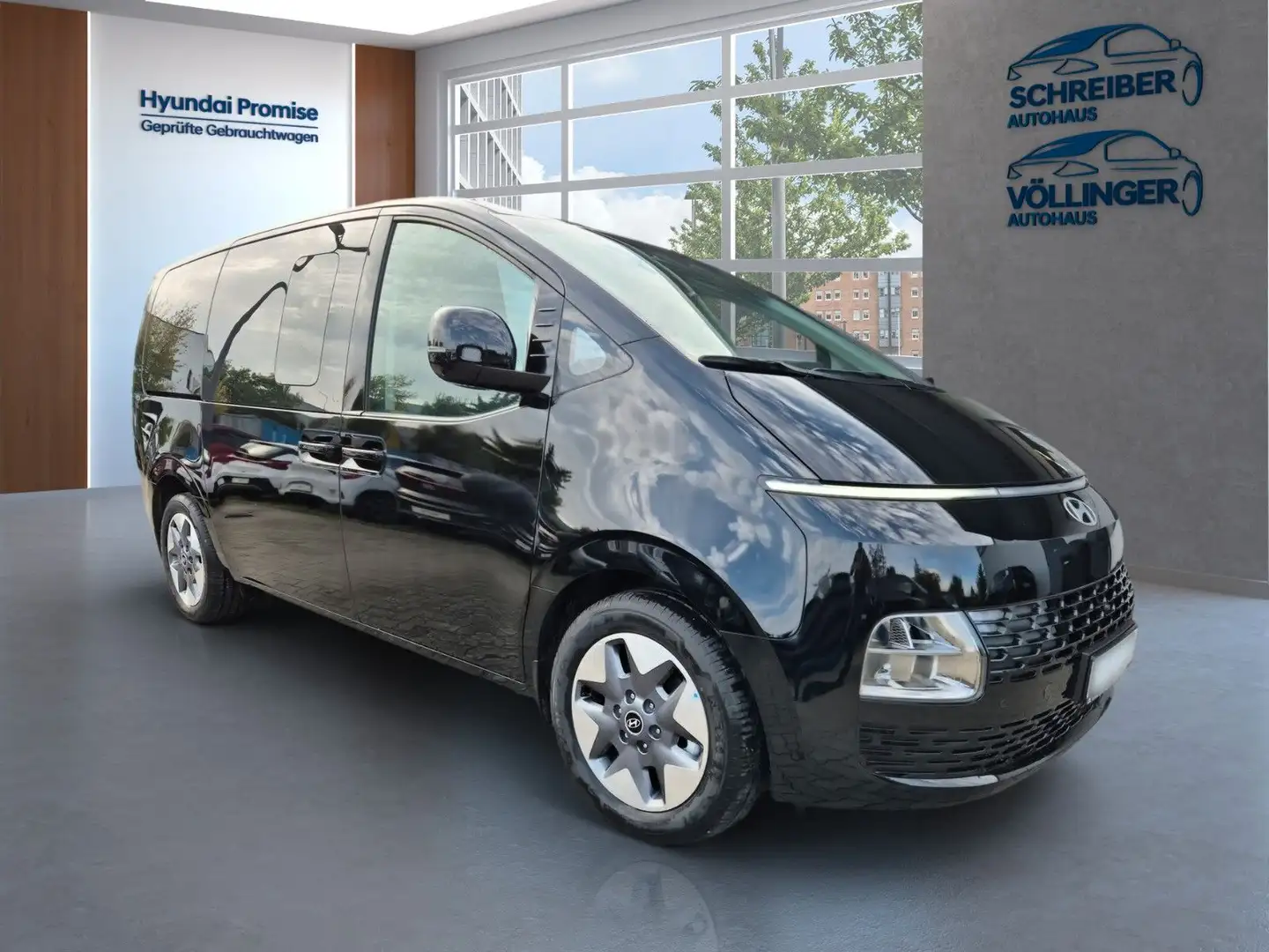 Hyundai STARIA Prime Hybrid 2WD 9-Sitzer/Elekt.Schiebed. Schwarz - 2
