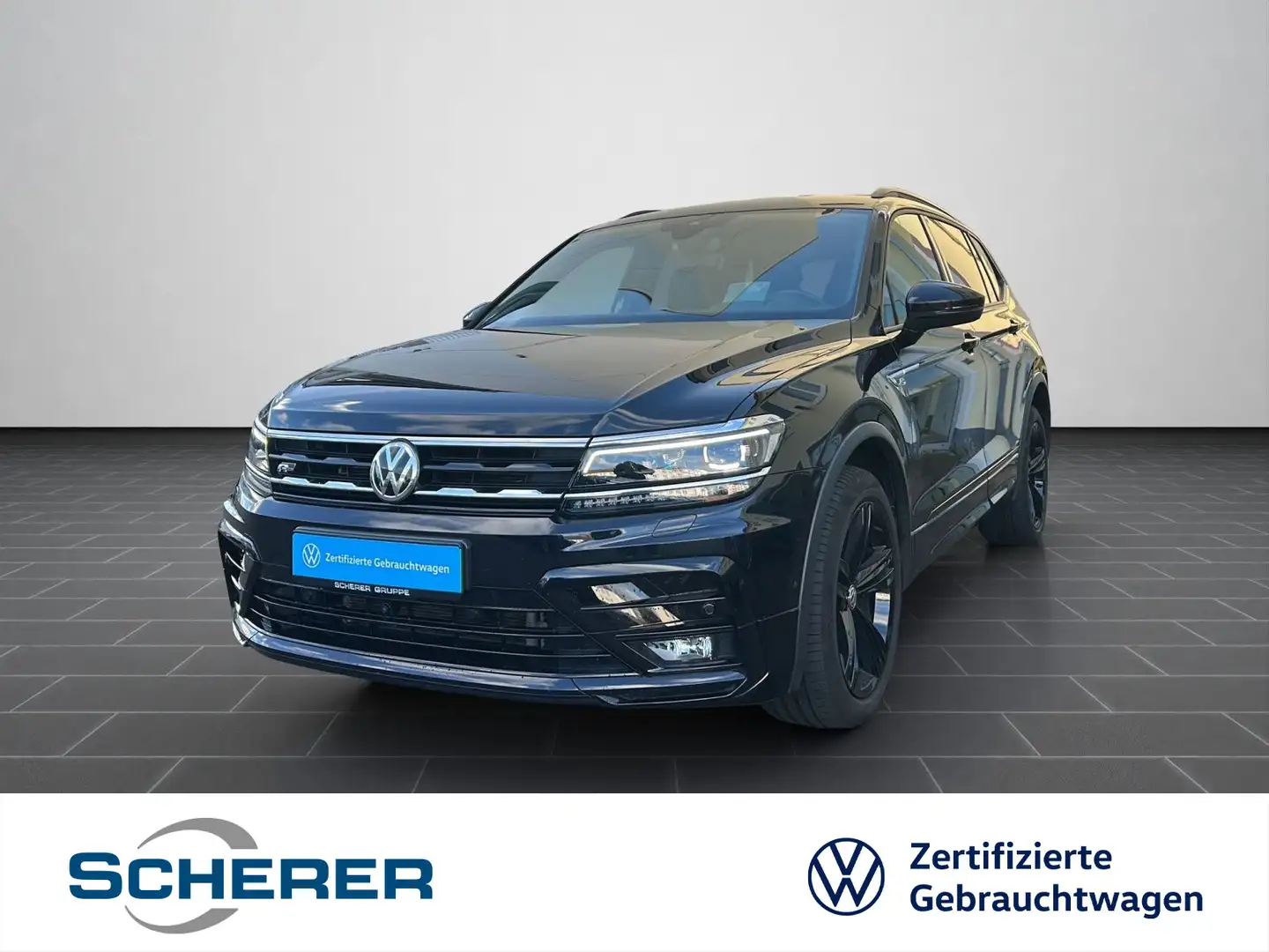 Volkswagen Tiguan Allspace R-Line 2.0 TDI 4M BLACK STYLE LE Schwarz - 1