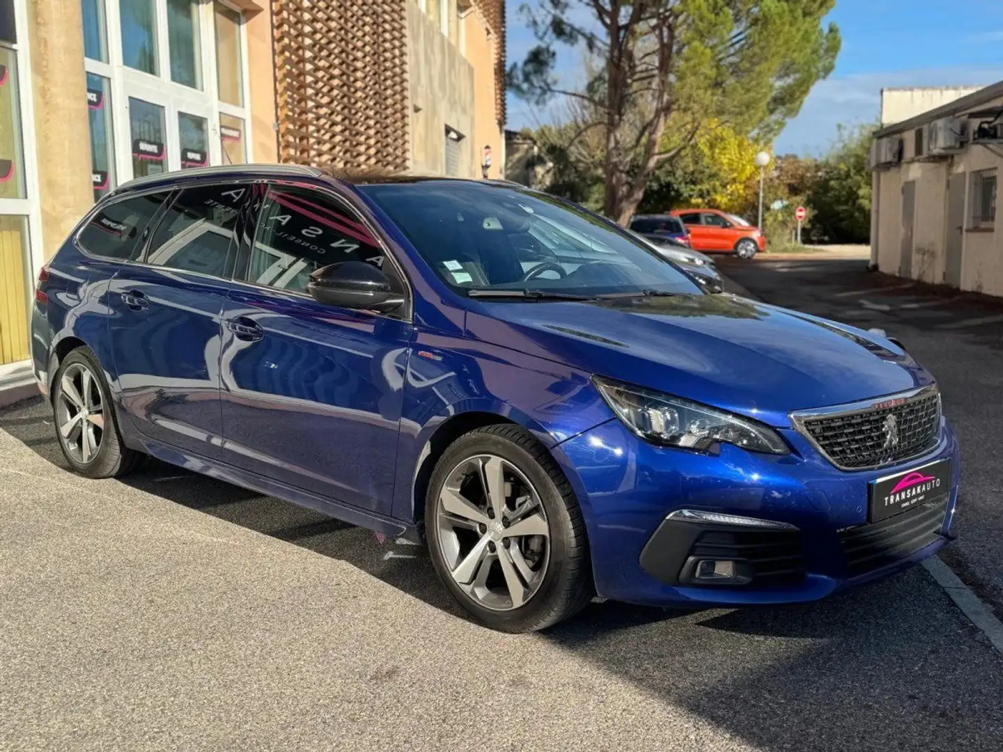 Peugeot 308 PureTech 130ch SS EAT8 GT Line / DISTRI FAITE Bleu - 2